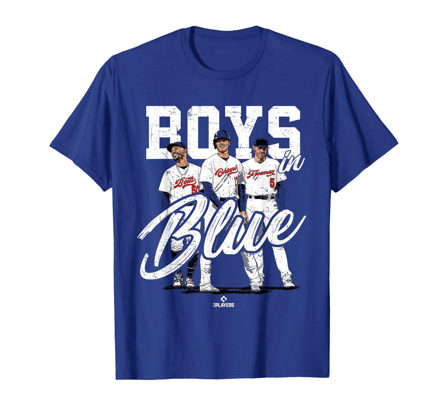 Ohtani Betts Freeman La Baseball Mlb T-Shirt - Unique Graphic Unisex - T-Shirt, Sweatshirt, Hoodie