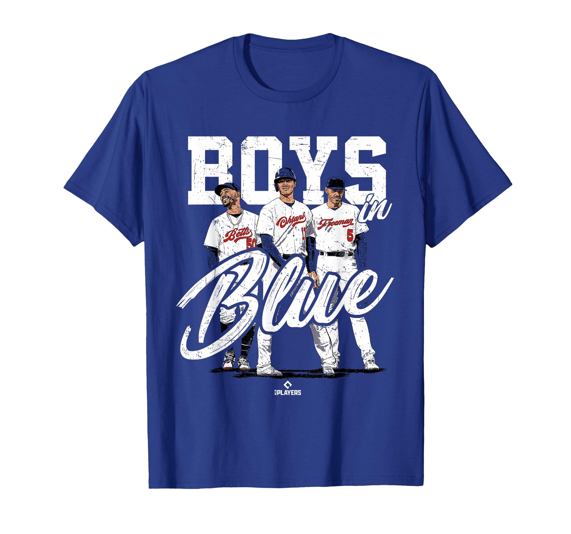 Ohtani Betts Freeman La Baseball Mlb T-Shirt - Unique Graphic Unisex - T-Shirt, Sweatshirt, Hoodie