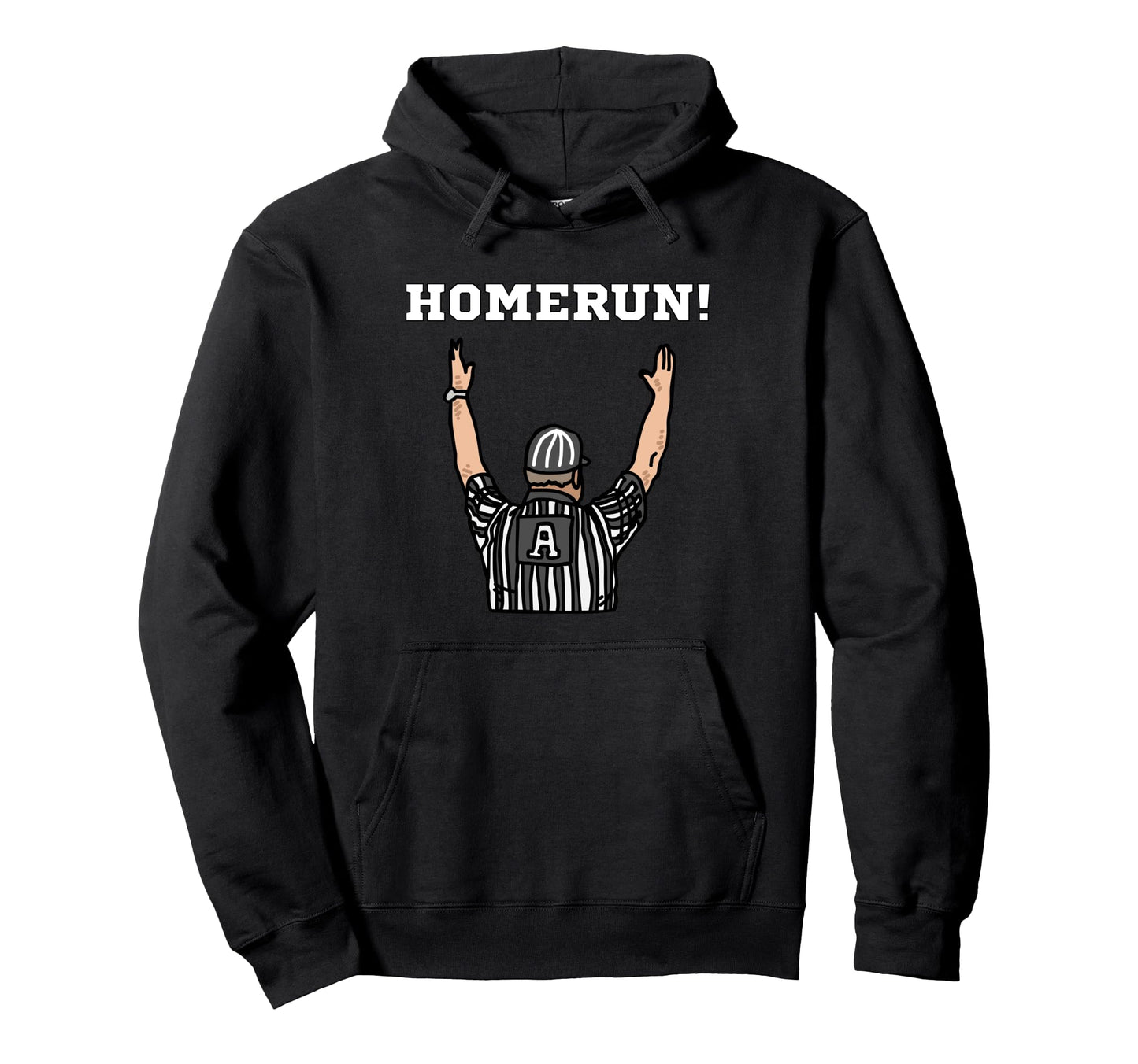 Funny Homerun Baseball Football Touchdown Hoodie - Graphic Print Unisex - T-Shirt, Sweatshirt, Hoodie