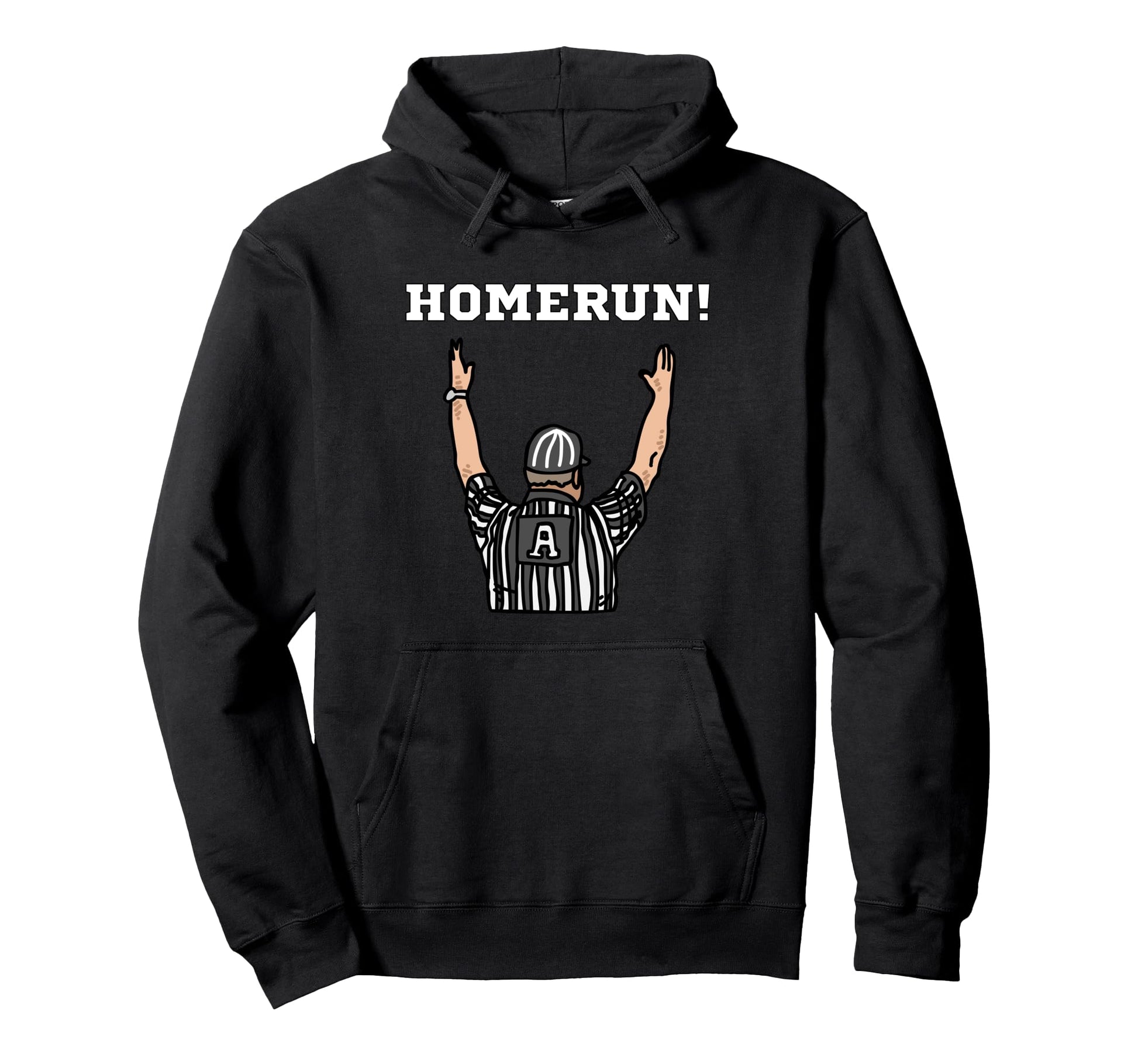 Funny Homerun Baseball Football Touchdown Hoodie - Graphic Print Unisex - T-Shirt, Sweatshirt, Hoodie