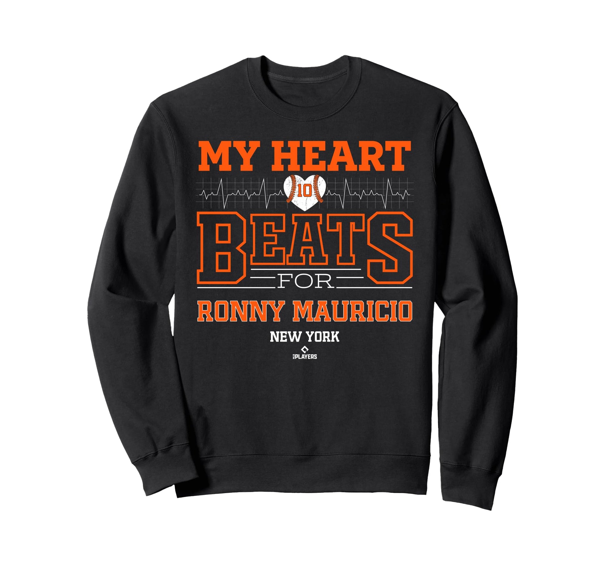 My Heart Beats Ronny Mauricio New Sweatshirt - Novelty Apparel for Adults - T-Shirt, Sweatshirt, Hoodie