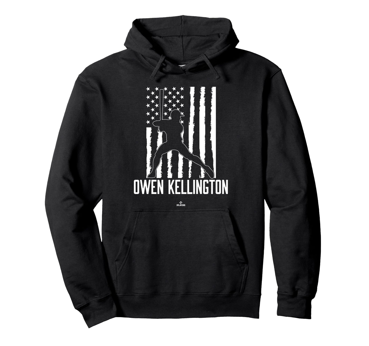 Distressed Flag Swing Owen Hoodie - Fun Novelty Design for Adults - T-Shirt, Sweatshirt, Hoodie