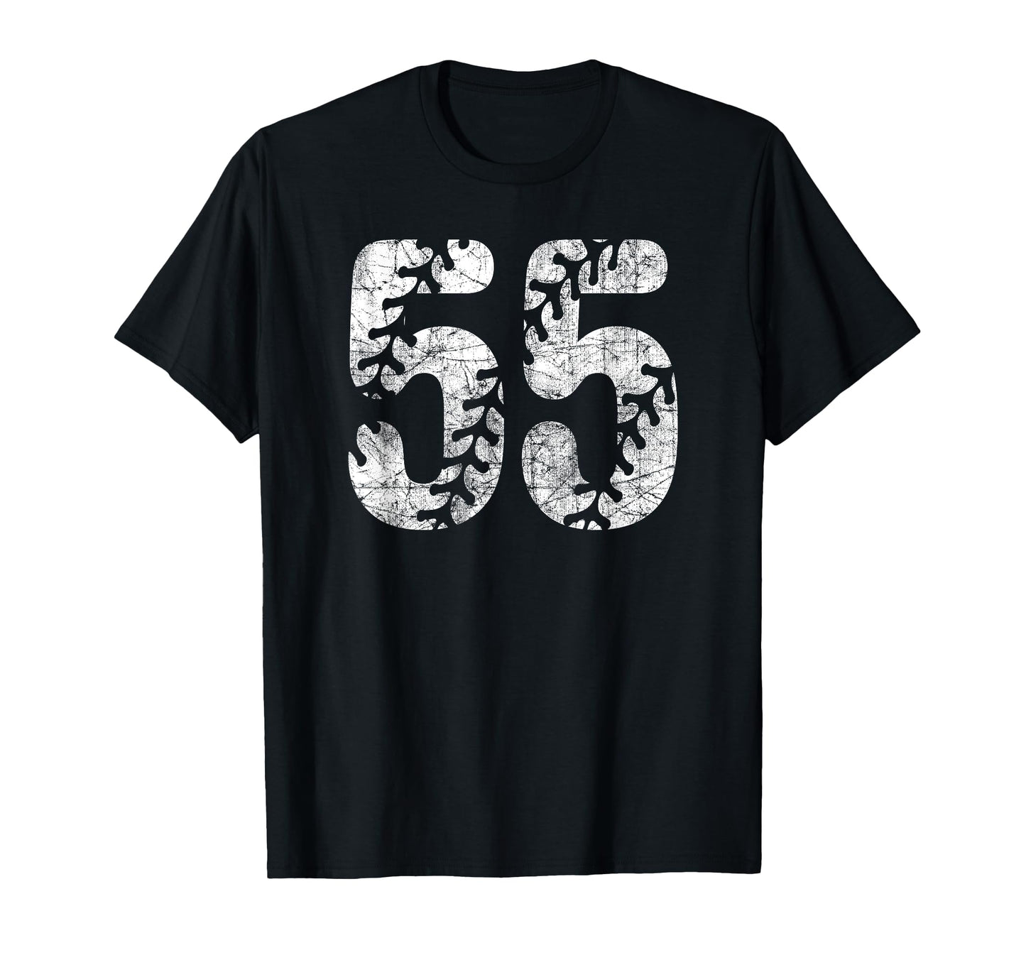 Baseball Softball Mom 55 Number 55 T-Shirt - Trendy Graphic Men Women - T-Shirt, Sweatshirt, Hoodie