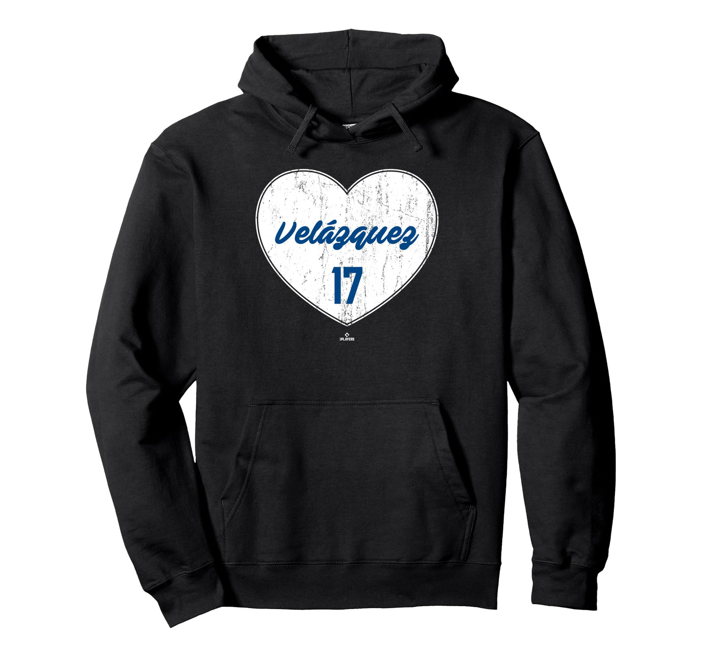 Distressed Heart Nelson Vel Zquez Hoodie - Minimalist Print Men Women - T-Shirt, Sweatshirt, Hoodie