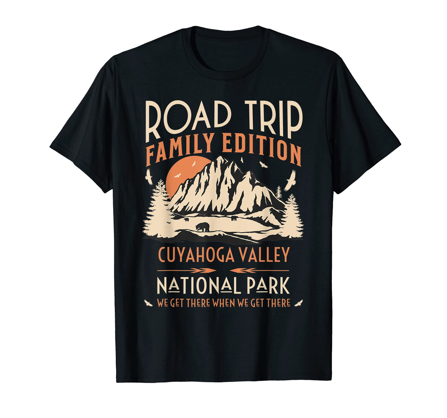 Cuyahoga Valley Us National Park Family T-Shirt - Unique Graphic Unisex - T-Shirt, Sweatshirt, Hoodie