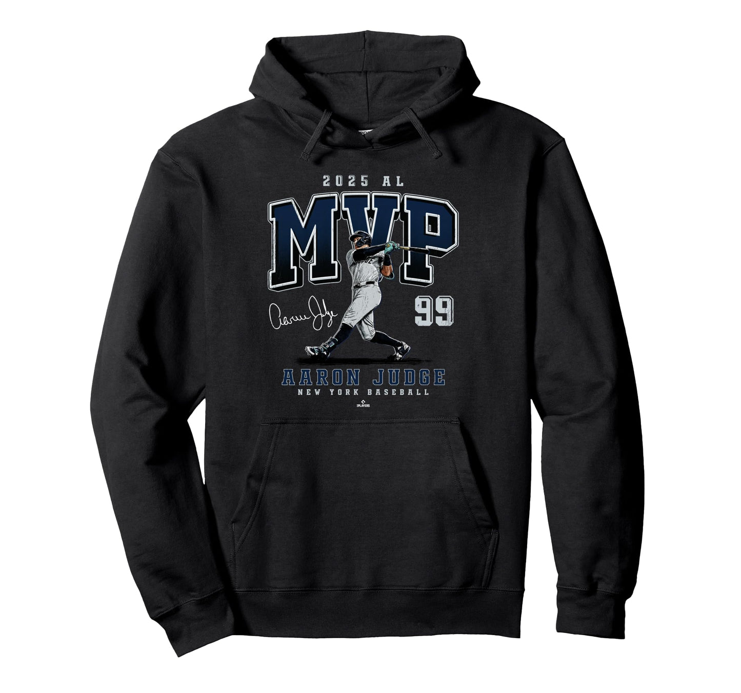 Aaron Judge 2025 Al Mvp New York Hoodie - Custom Art Print Men Women - T-Shirt, Sweatshirt, Hoodie
