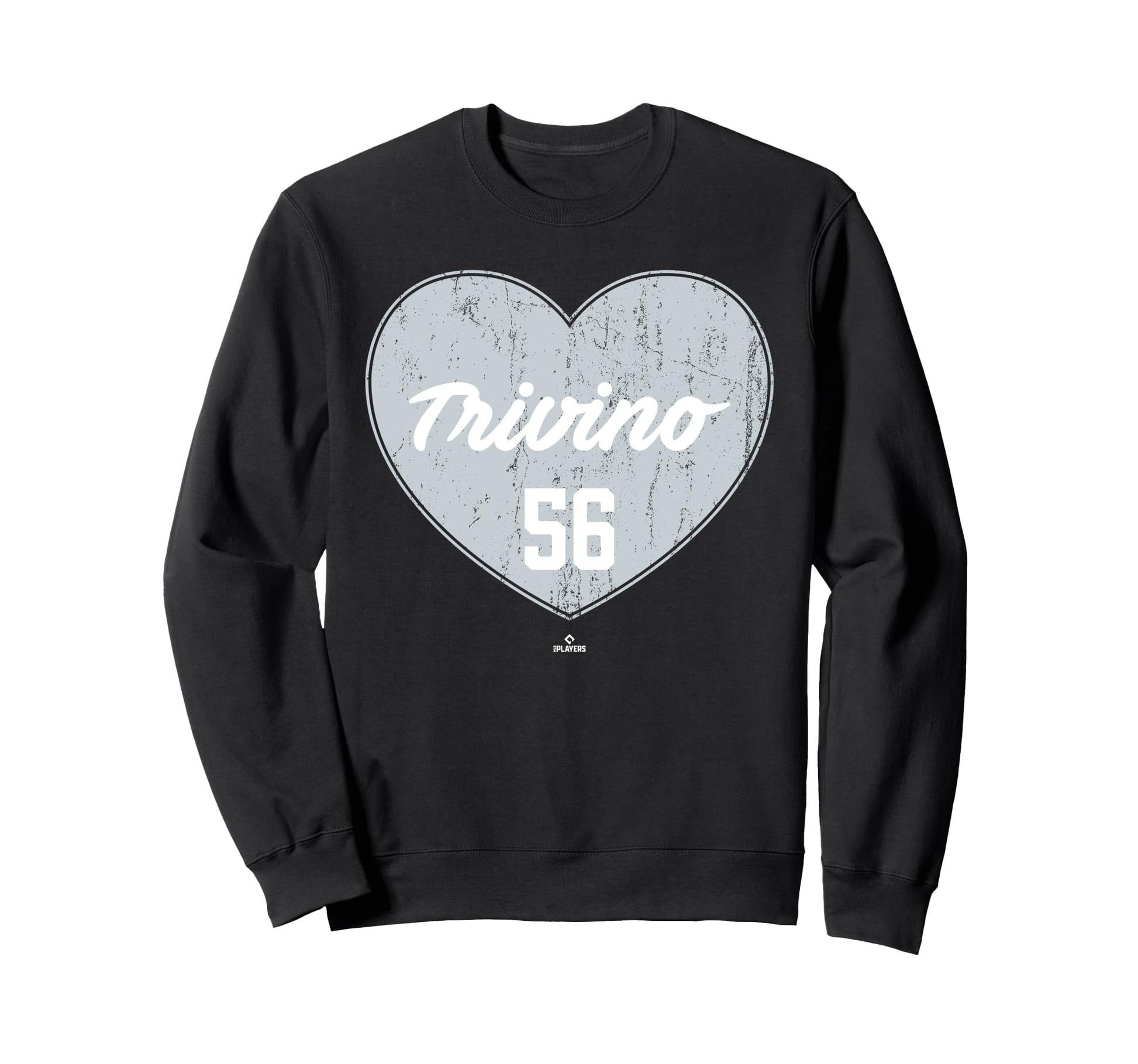 Distressed Heart Lou Trivino New Sweatshirt - Streetwear Style for Adults - T-Shirt, Sweatshirt, Hoodie