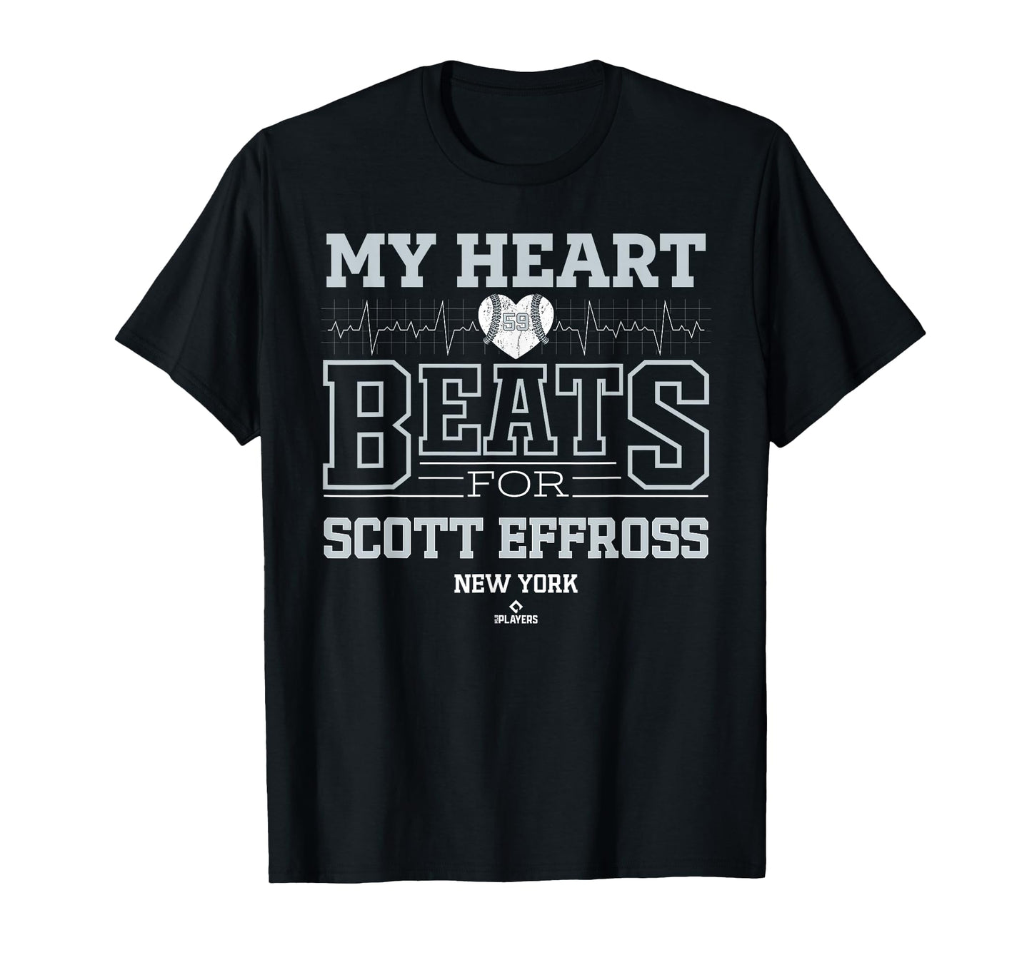 My Heart Beats Scott Effross New York T-Shirt - Streetwear Style Unisex - T-Shirt, Sweatshirt, Hoodie