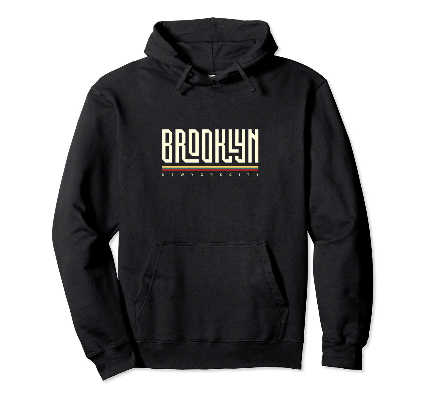 Brooklyn New York City Nyc Hoodie - Aesthetic Graphic for Adults - T-Shirt, Sweatshirt, Hoodie