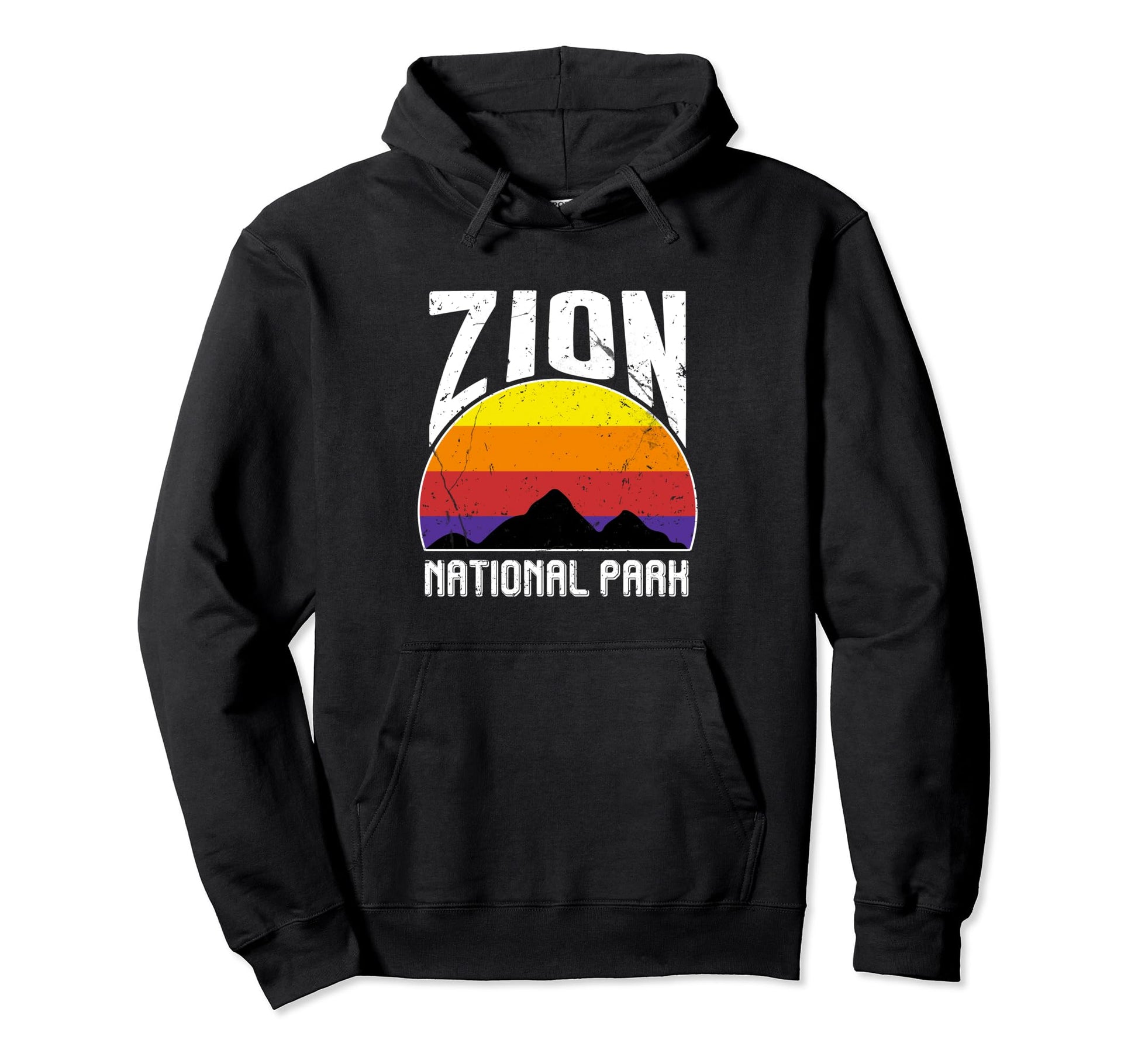 Zion National Park Hoodie - Custom Art Print Unisex - T-Shirt, Sweatshirt, Hoodie