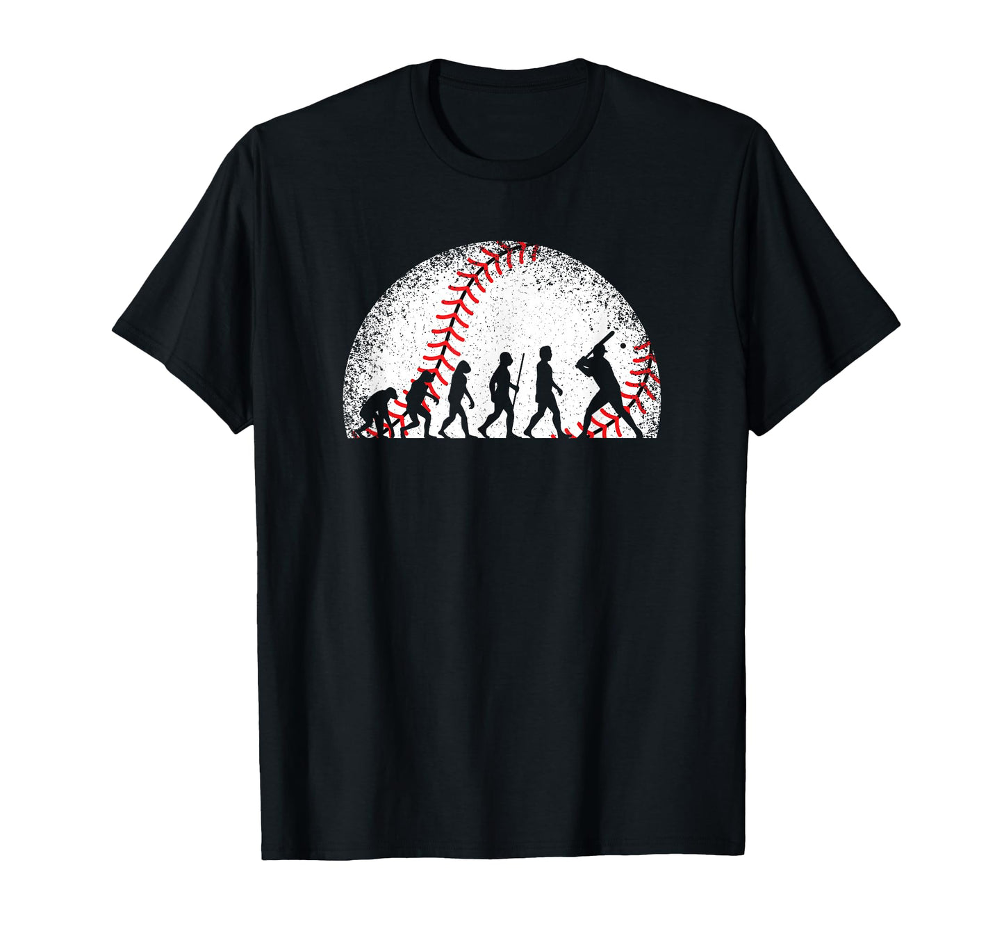 Baseball Evolution Baseball Player T-Shirt - Trendy Graphic Unisex - T-Shirt, Sweatshirt, Hoodie