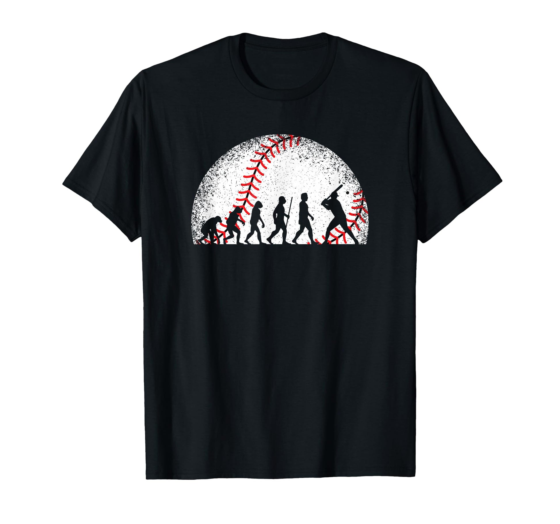 Baseball Evolution Baseball Player T-Shirt - Trendy Graphic Unisex - T-Shirt, Sweatshirt, Hoodie