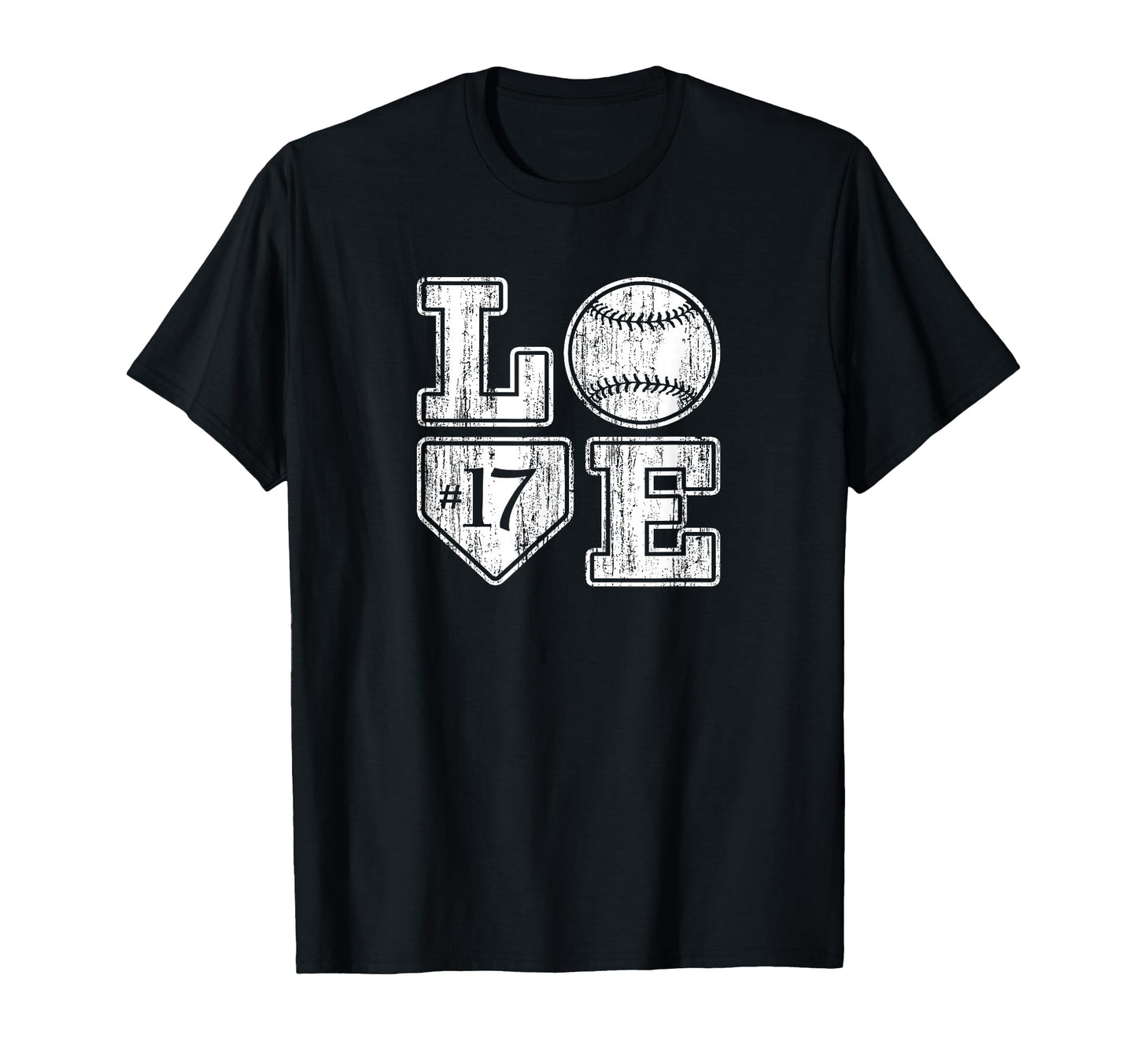 Love Baseball Softball Mom Distressed Home T-Shirt - Graphic Print Unisex - T-Shirt, Sweatshirt, Hoodie