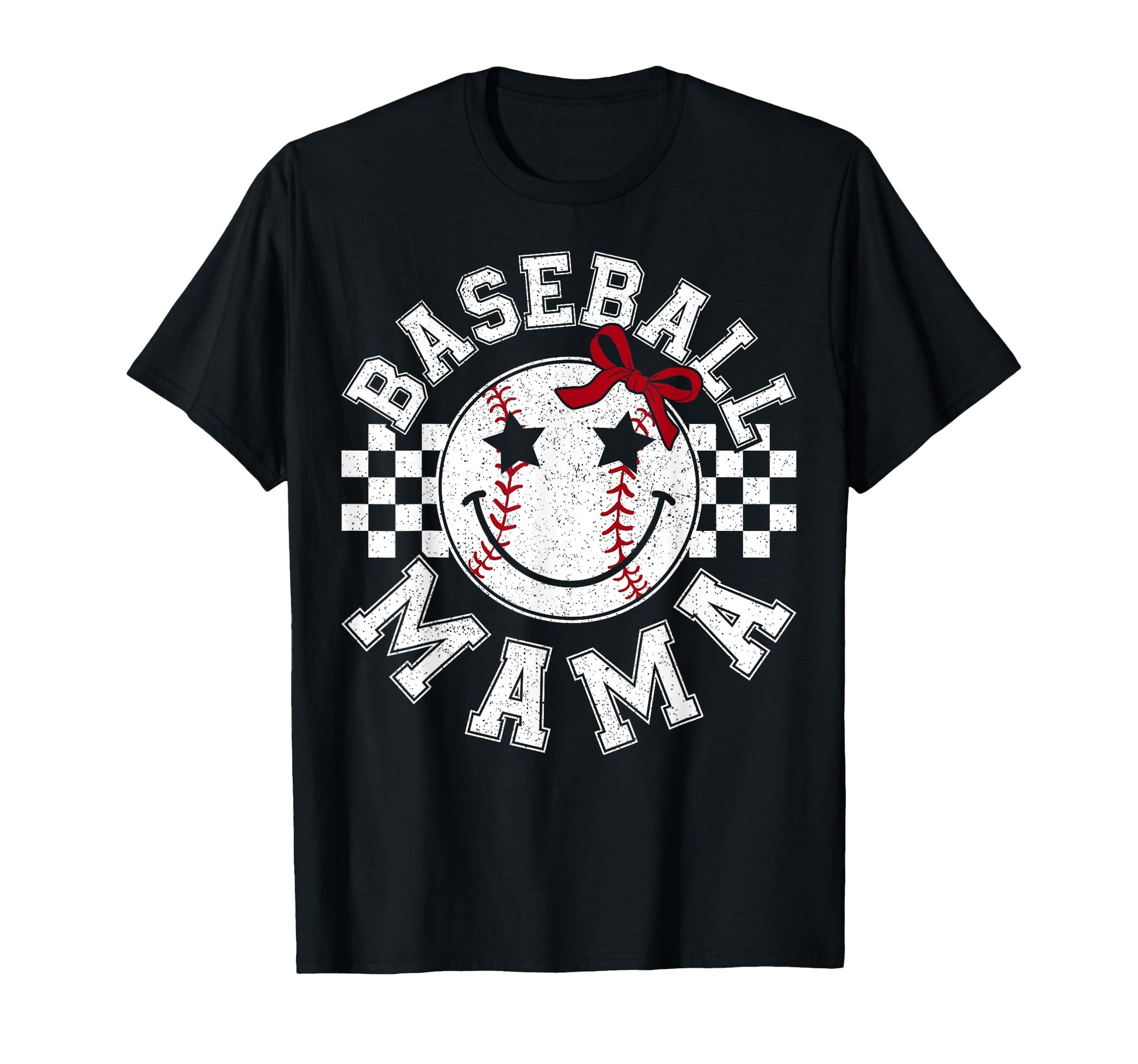 Baseball Mama Coquette Bow Game Day T-Shirt - Graphic Print for Adults - T-Shirt, Sweatshirt, Hoodie