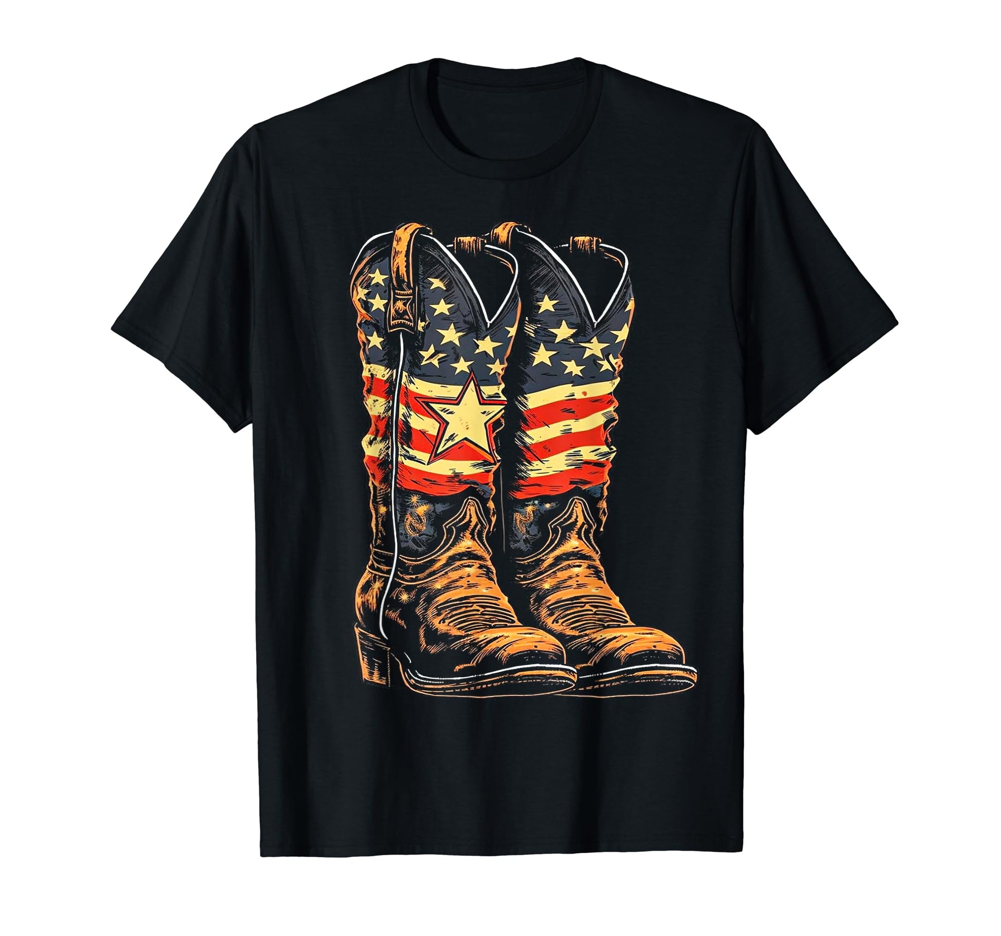 Cowboy Rodeo Horse Riding Usa Cowboy T-Shirt - Unique Graphic Men Women - T-Shirt, Sweatshirt, Hoodie