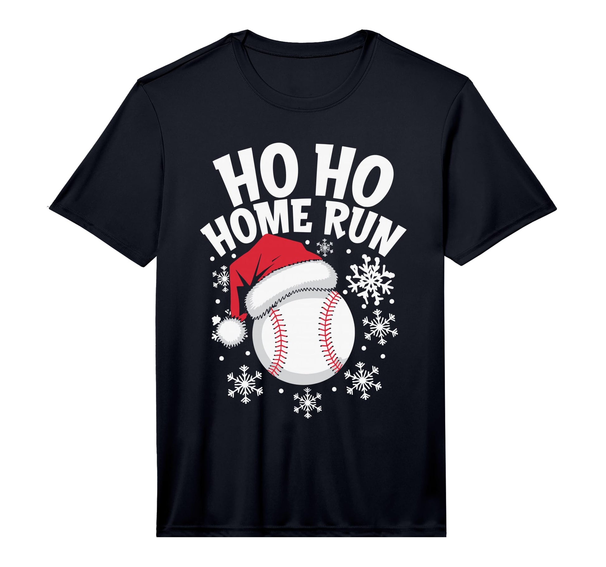 Ho Ho Home Run Performance T-Shirt - Graphic Print Men Women - T-Shirt, Sweatshirt, Hoodie