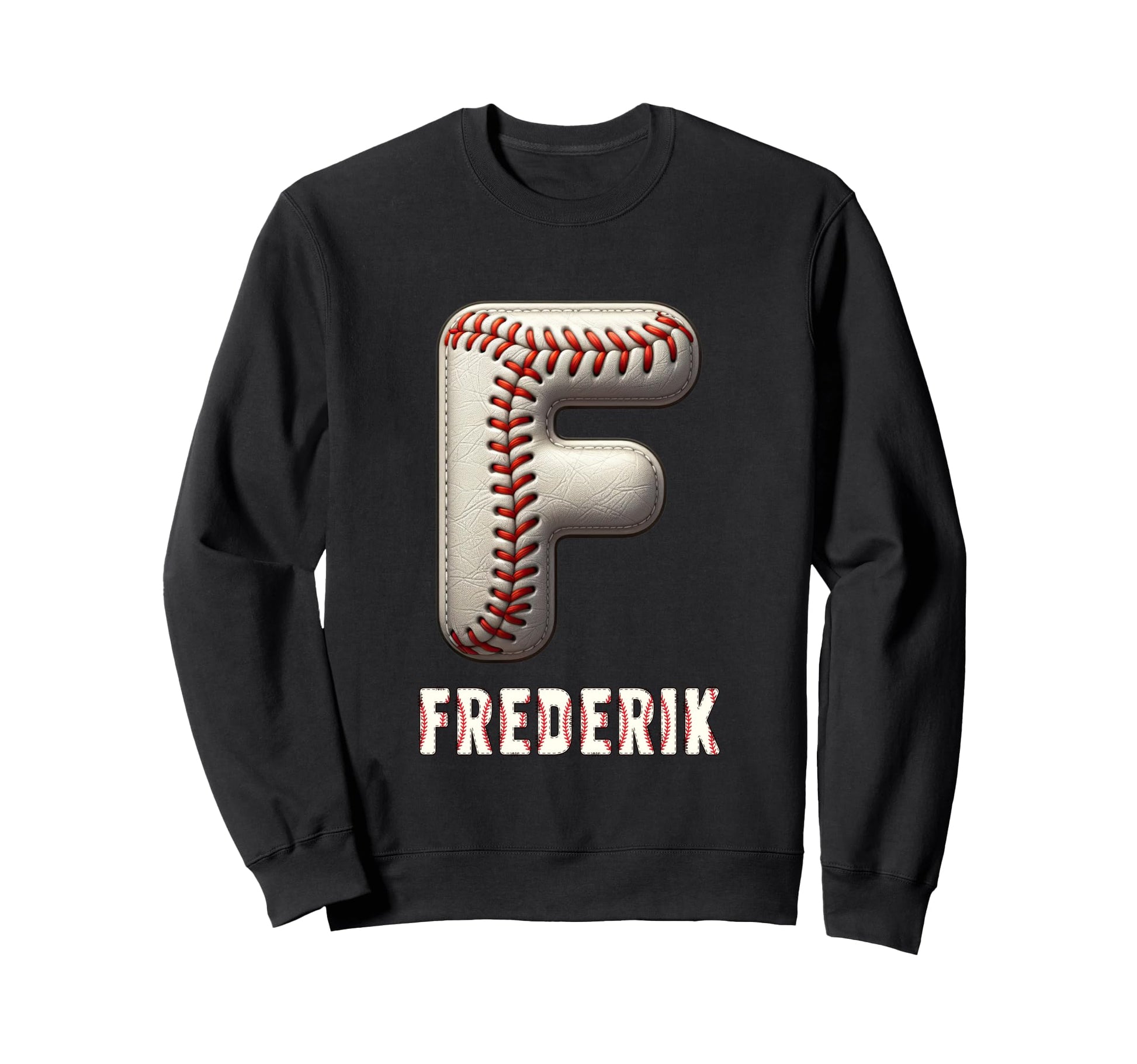 Baseball Home Run Joris Initial Sweatshirt - Novelty Apparel for Adults - T-Shirt, Sweatshirt, Hoodie
