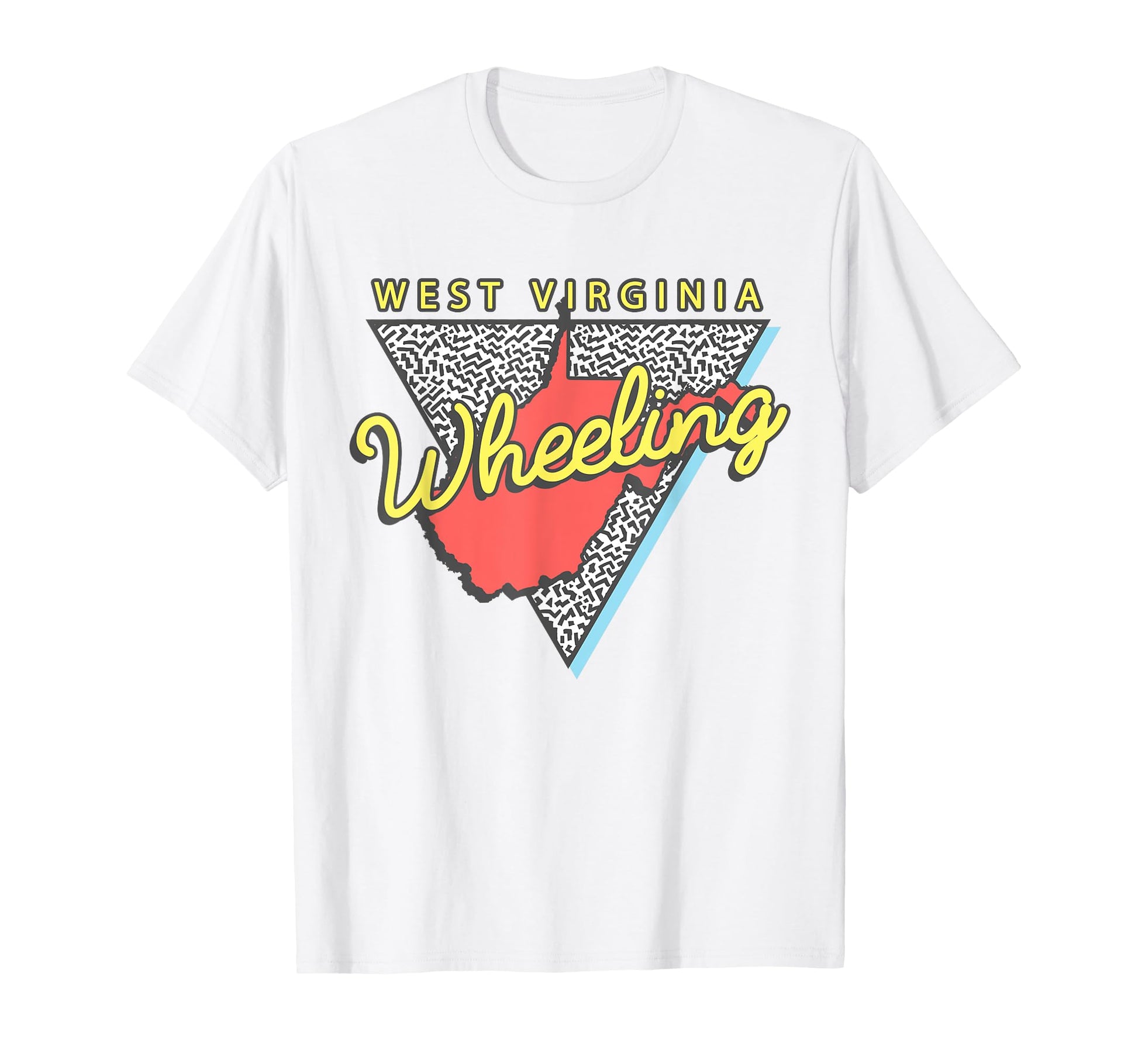 Wheeling West Virginia Wv Triangle T-Shirt - Streetwear Style Unisex - T-Shirt, Sweatshirt, Hoodie
