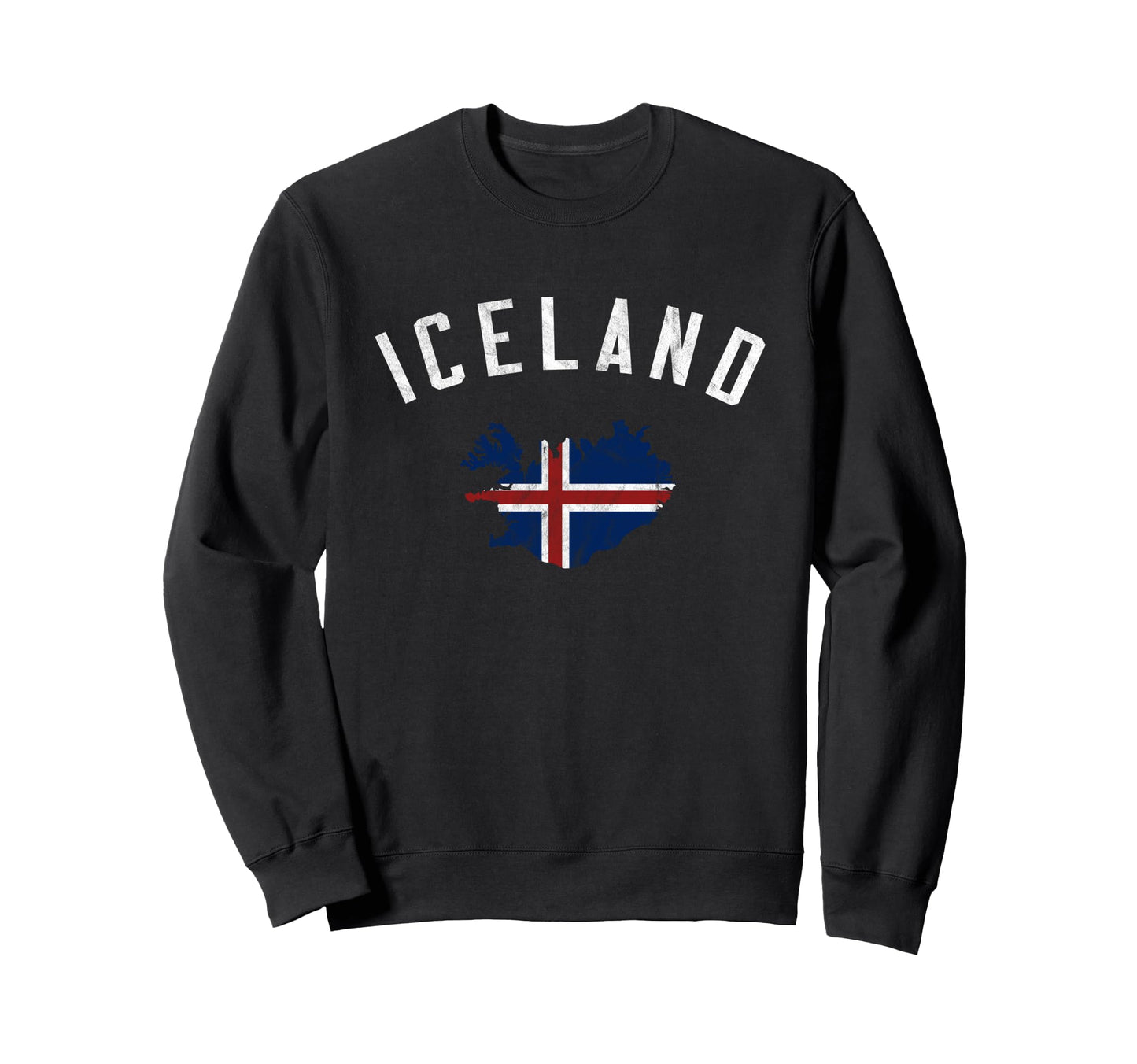 Varsity Iceland Sweatshirt - Aesthetic Graphic Unisex - T-Shirt, Sweatshirt, Hoodie
