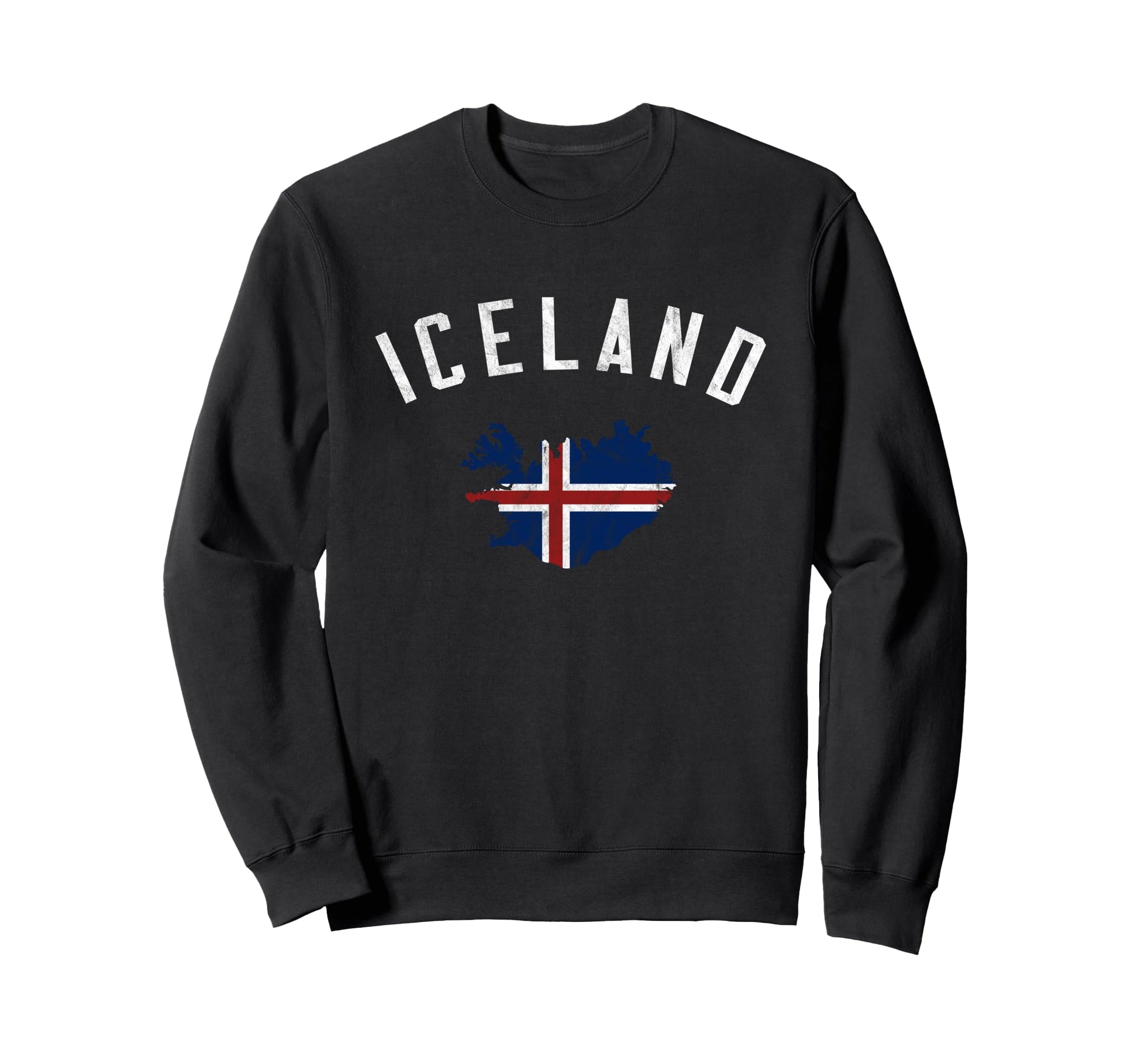Varsity Iceland Sweatshirt - Aesthetic Graphic Unisex - T-Shirt, Sweatshirt, Hoodie