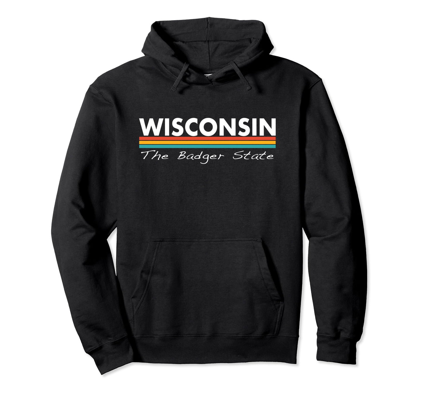 Wisconsin Stripes Hoodie - Streetwear Style for Adults - T-Shirt, Sweatshirt, Hoodie