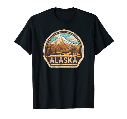 Alaska Mountains Denali National Park T-Shirt - Novelty Apparel Unisex - T-Shirt, Sweatshirt, Hoodie