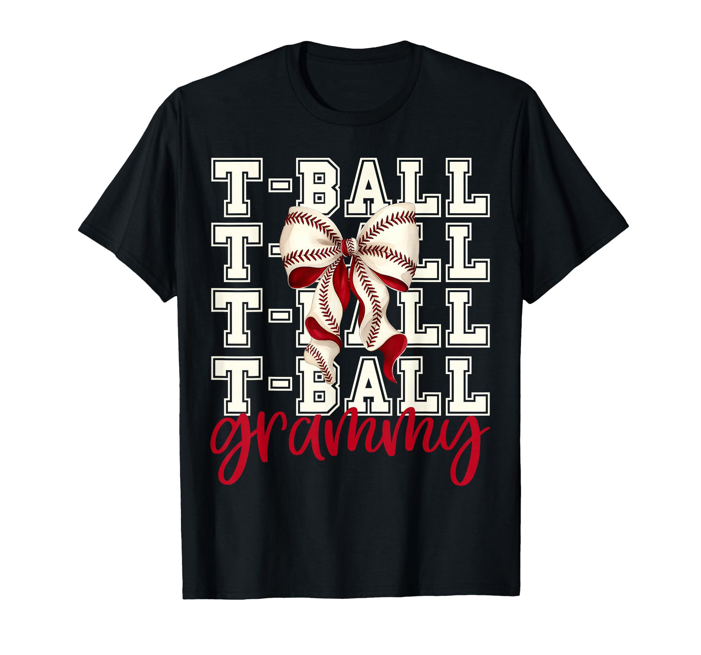 Tball Grammy Teeball T Ball Coquette T-Shirt - Trendy Graphic for Adults - T-Shirt, Sweatshirt, Hoodie