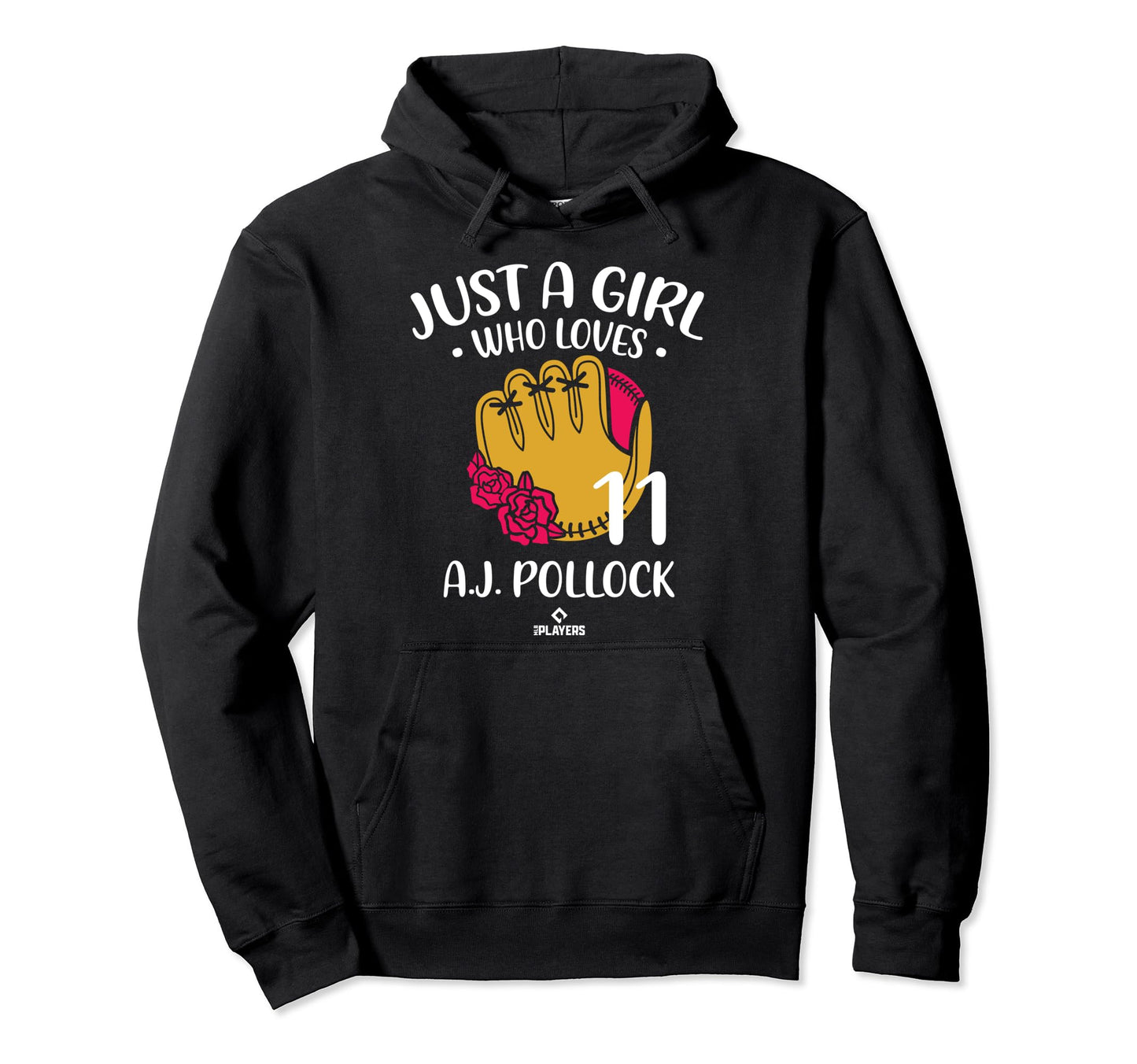 Who Loves Aj Pollock Los Angeles Hoodie - Trendy Graphic for Adults - T-Shirt, Sweatshirt, Hoodie
