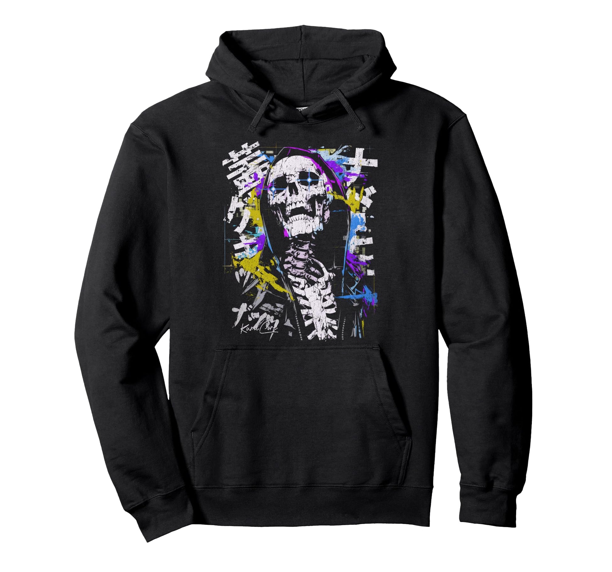 Japanese Streetwear Cyberpunk Y2K Hoodie - Graphic Print for Adults - T-Shirt, Sweatshirt, Hoodie