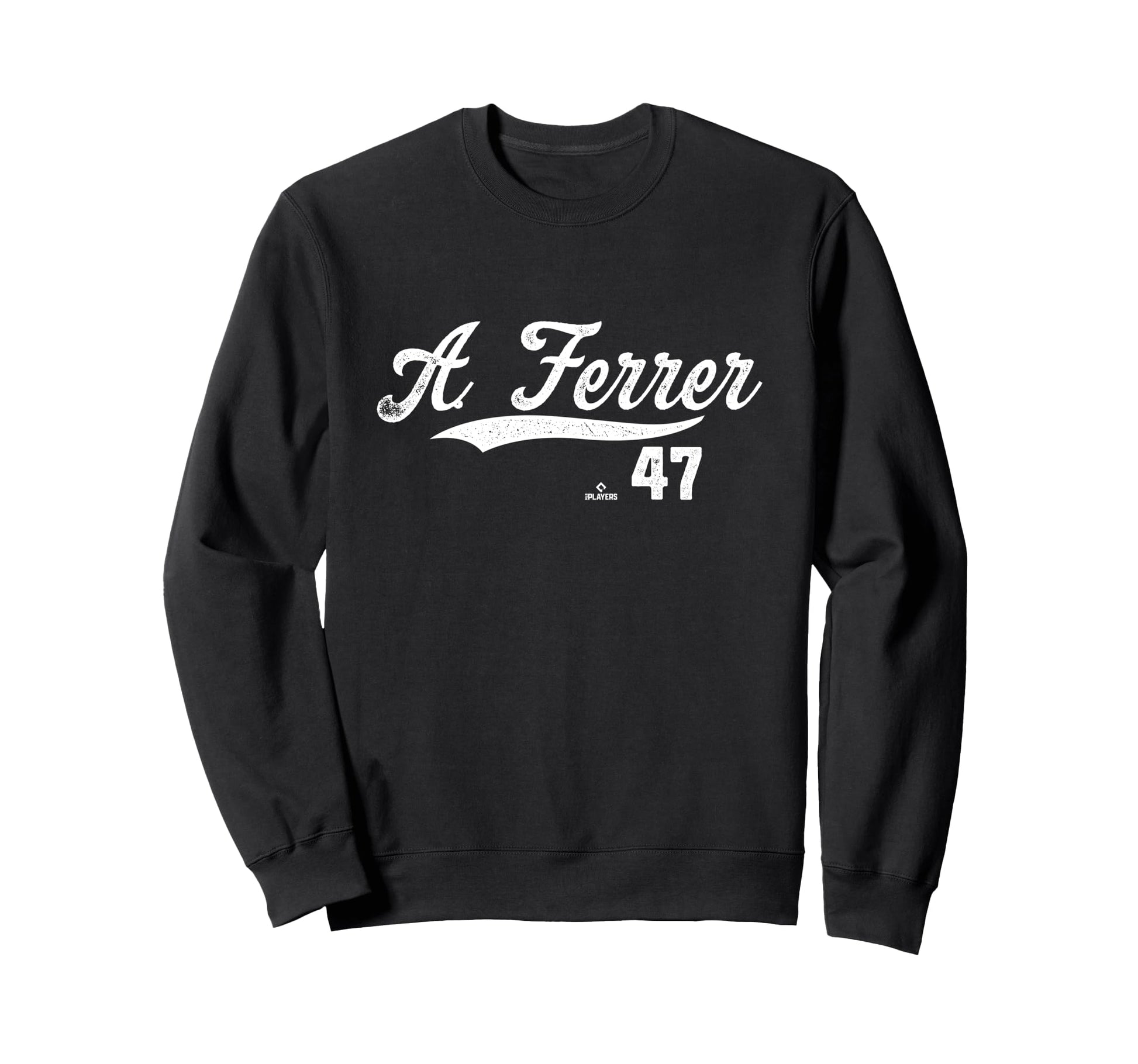 Distressed Swoosh Jose Ferrer Sweatshirt - Minimalist Print Unisex - T-Shirt, Sweatshirt, Hoodie