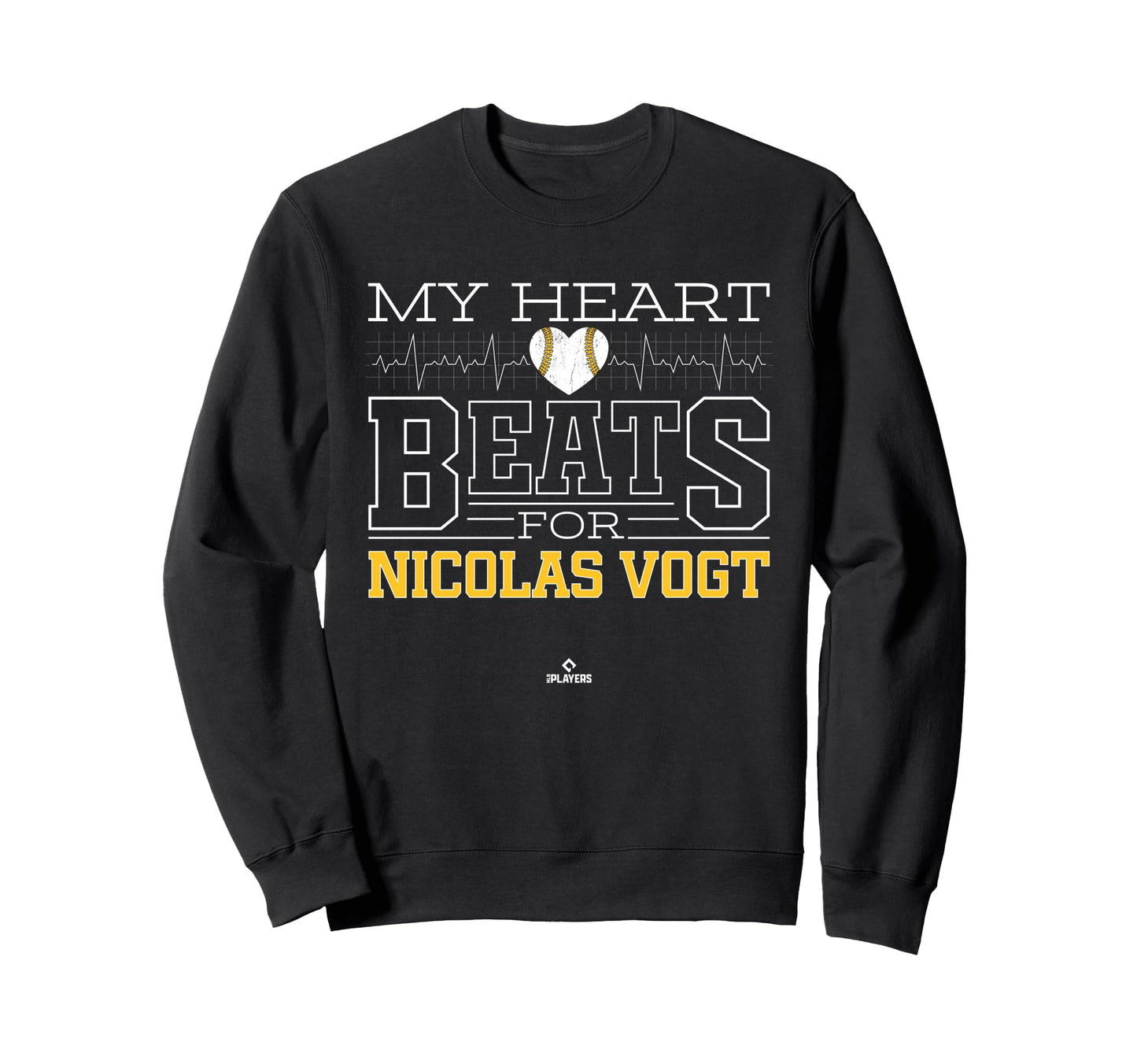My Heart Beats Nicolas Vogt Sweatshirt - Aesthetic Graphic for Adults - T-Shirt, Sweatshirt, Hoodie