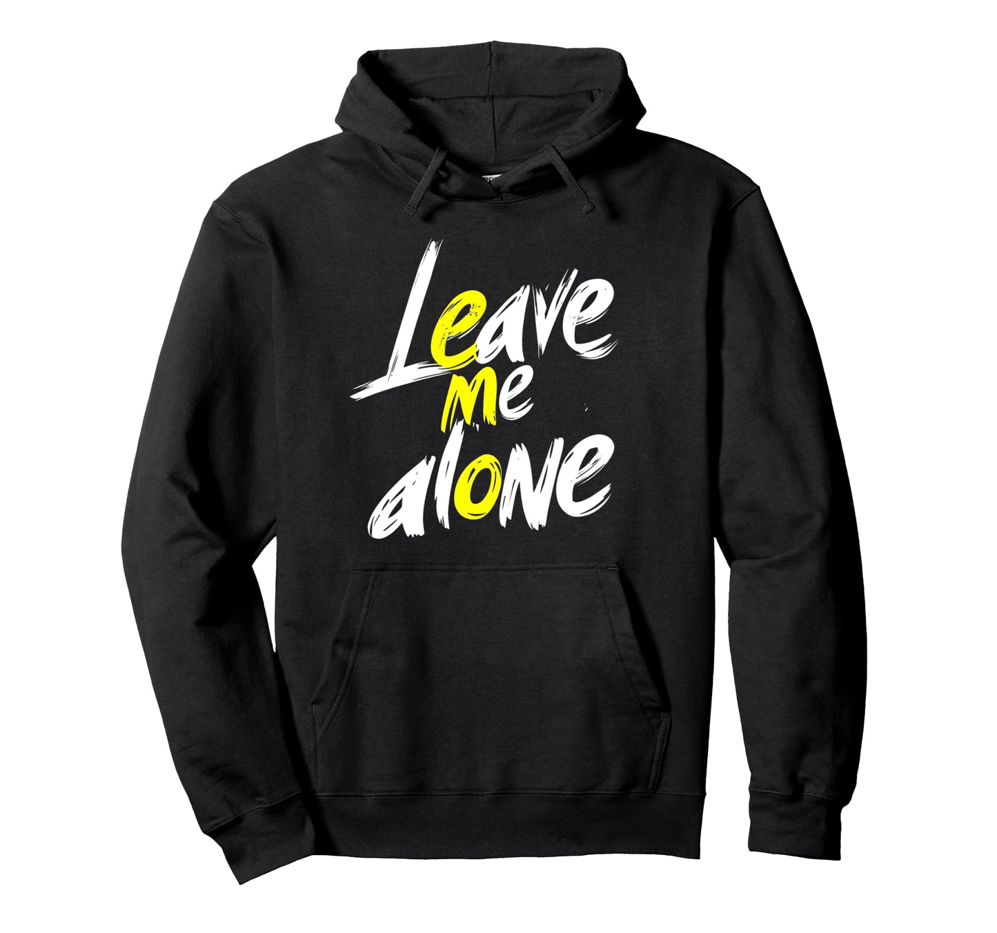 Leave Me Alone Y2K Emo Aesthetic Gothic Hoodie - Aesthetic Graphic Unisex - T-Shirt, Sweatshirt, Hoodie
