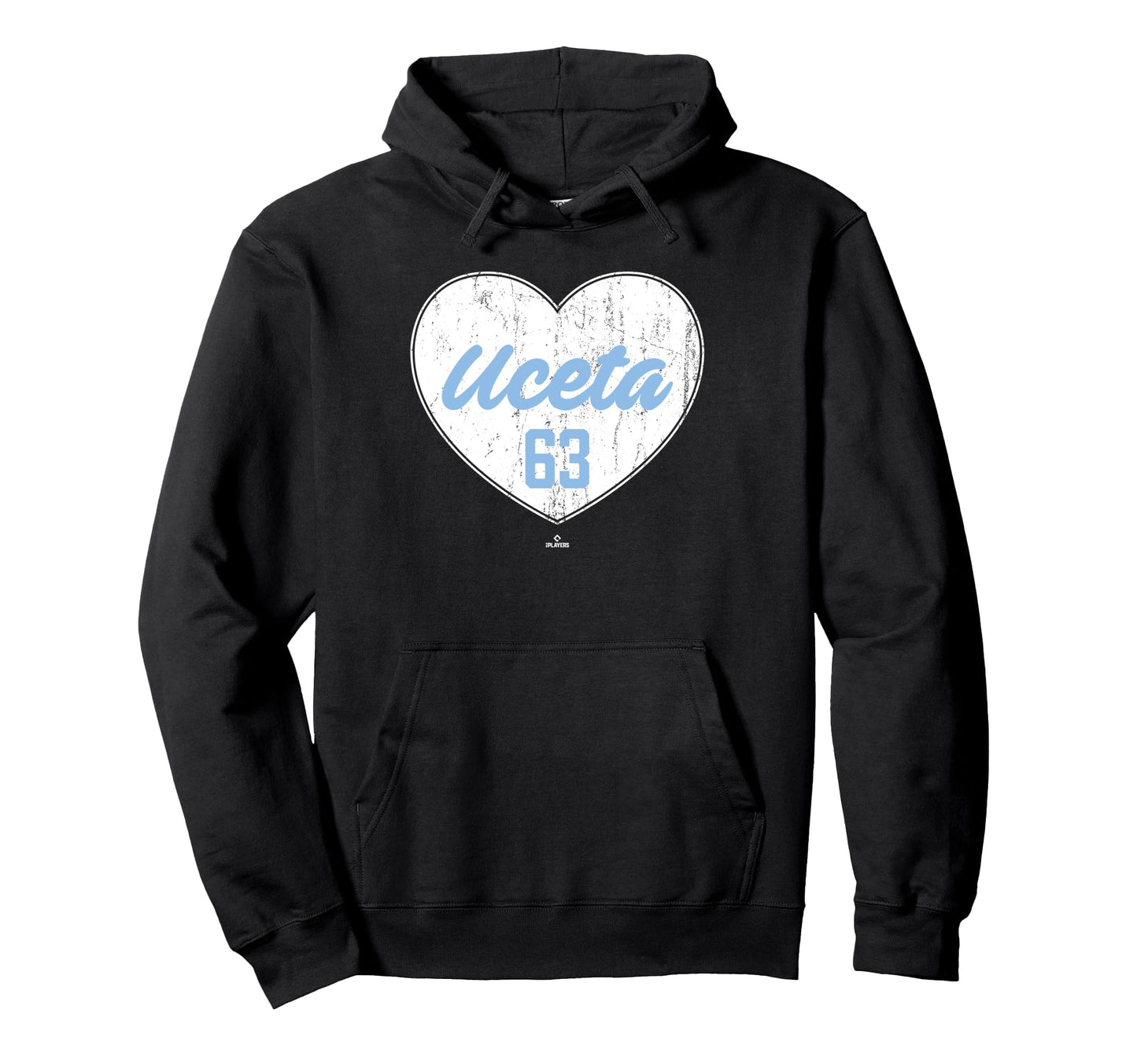 Distressed Heart Edwin Uceta Tampa Bay Hoodie - Custom Art Print Men Women - T-Shirt, Sweatshirt, Hoodie