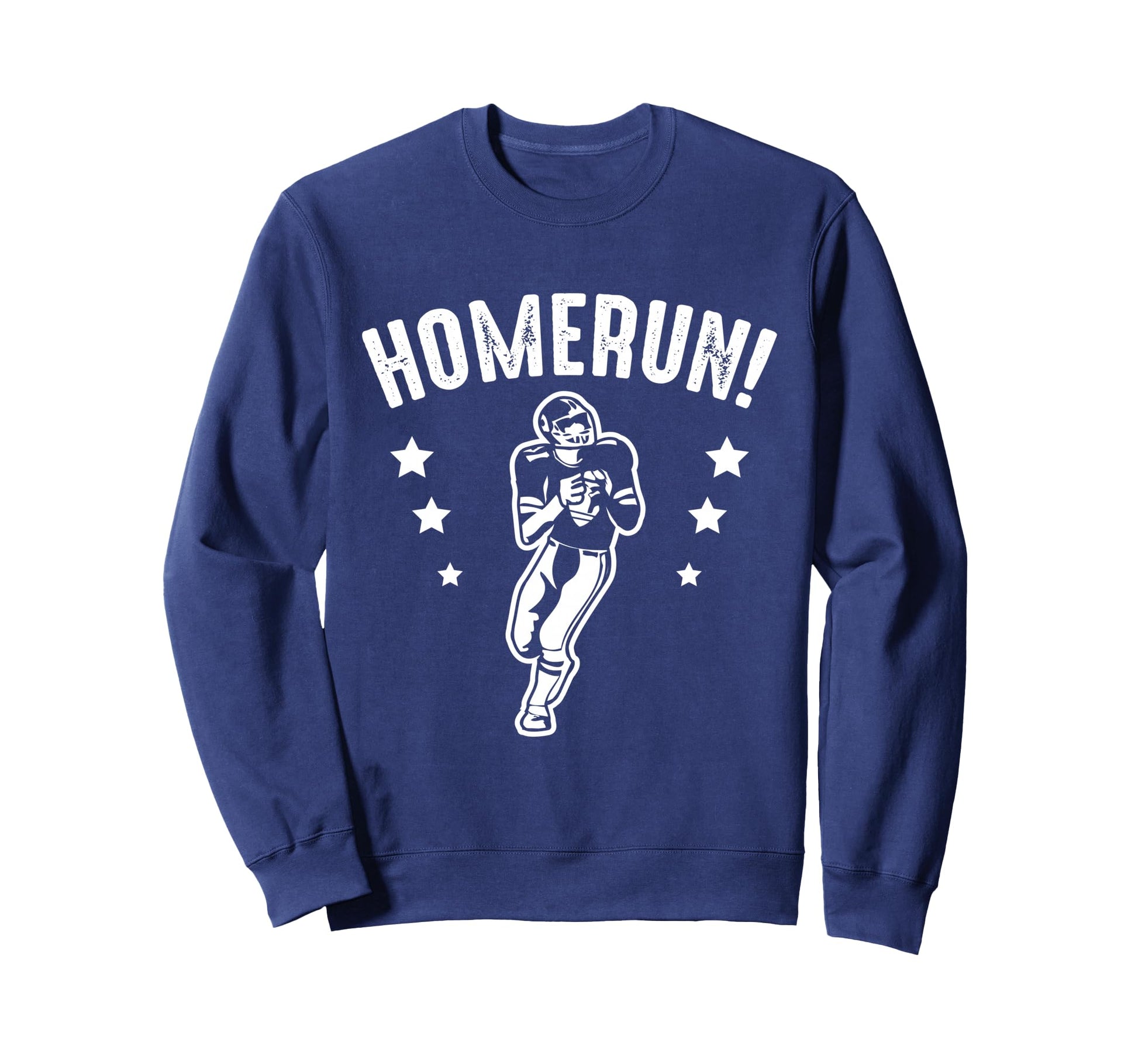 Homerun Football Baseball Mix Sweatshirt - Aesthetic Graphic Men Women - T-Shirt, Sweatshirt, Hoodie