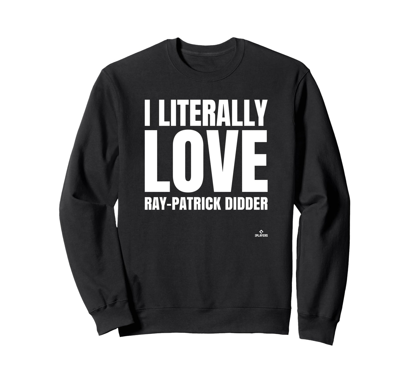 I Literally Love Ray Patrick Didder Sweatshirt - Custom Art Print Unisex - T-Shirt, Sweatshirt, Hoodie