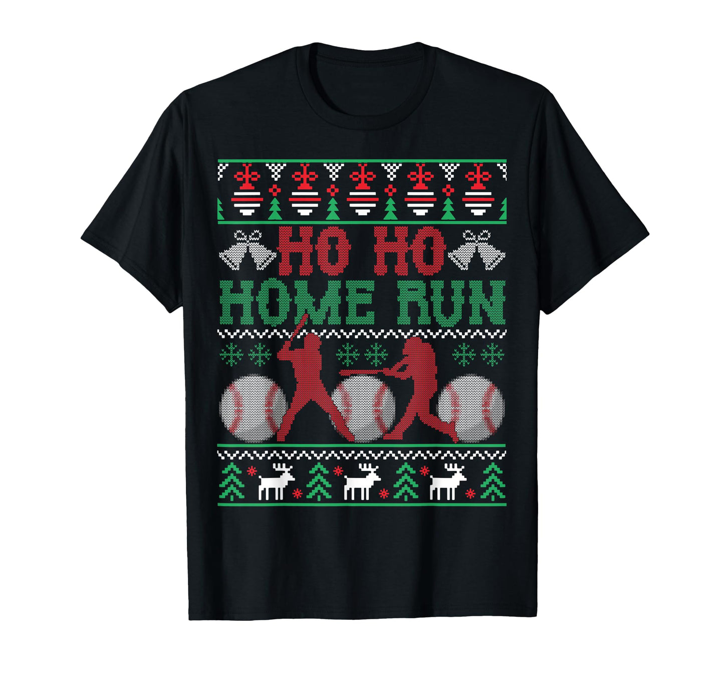 Home Run Funny Ugly Baseball Lover T-Shirt - Fun Novelty Design for Adults - T-Shirt, Sweatshirt, Hoodie