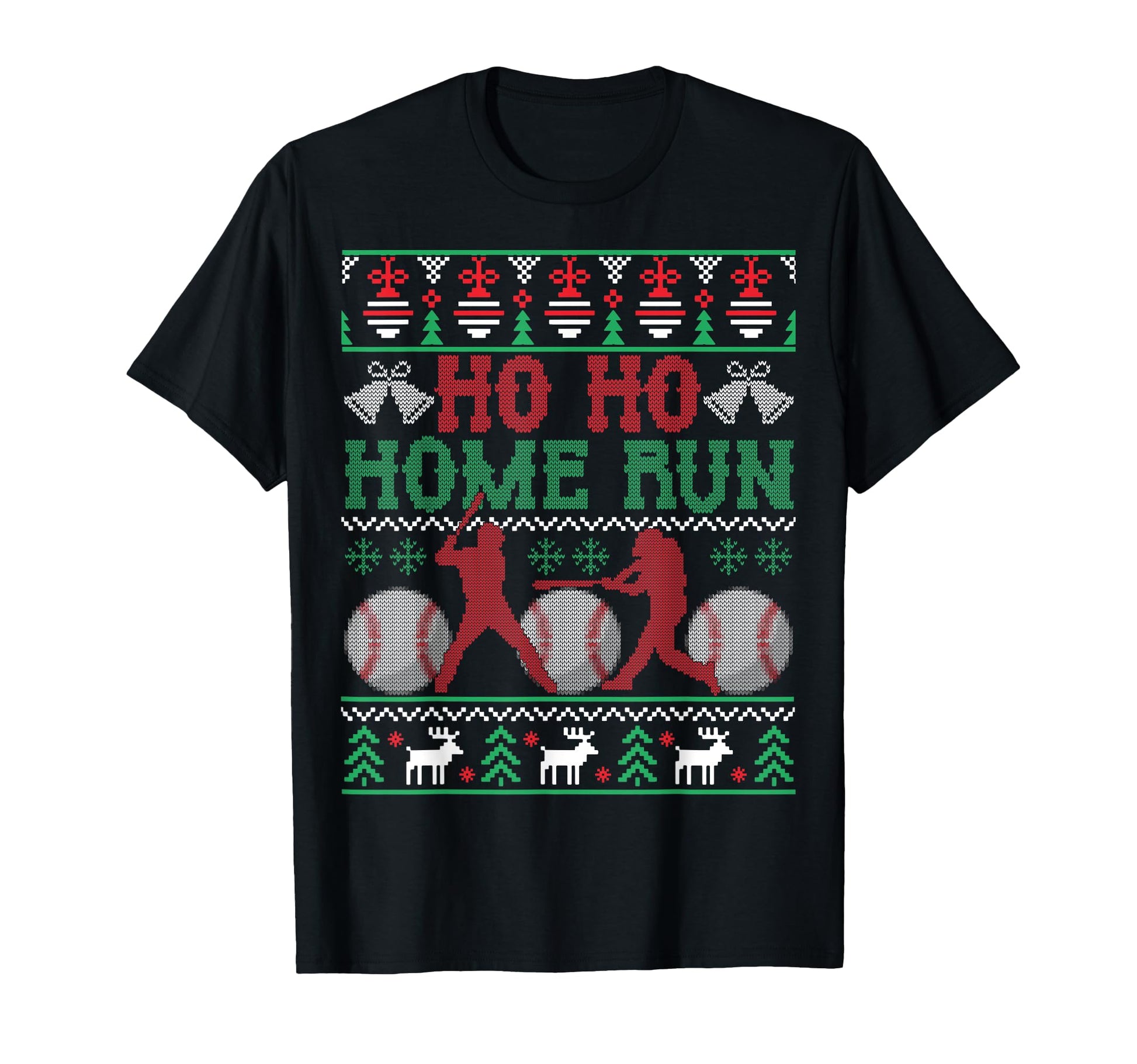 Home Run Funny Ugly Baseball Lover T-Shirt - Fun Novelty Design for Adults - T-Shirt, Sweatshirt, Hoodie