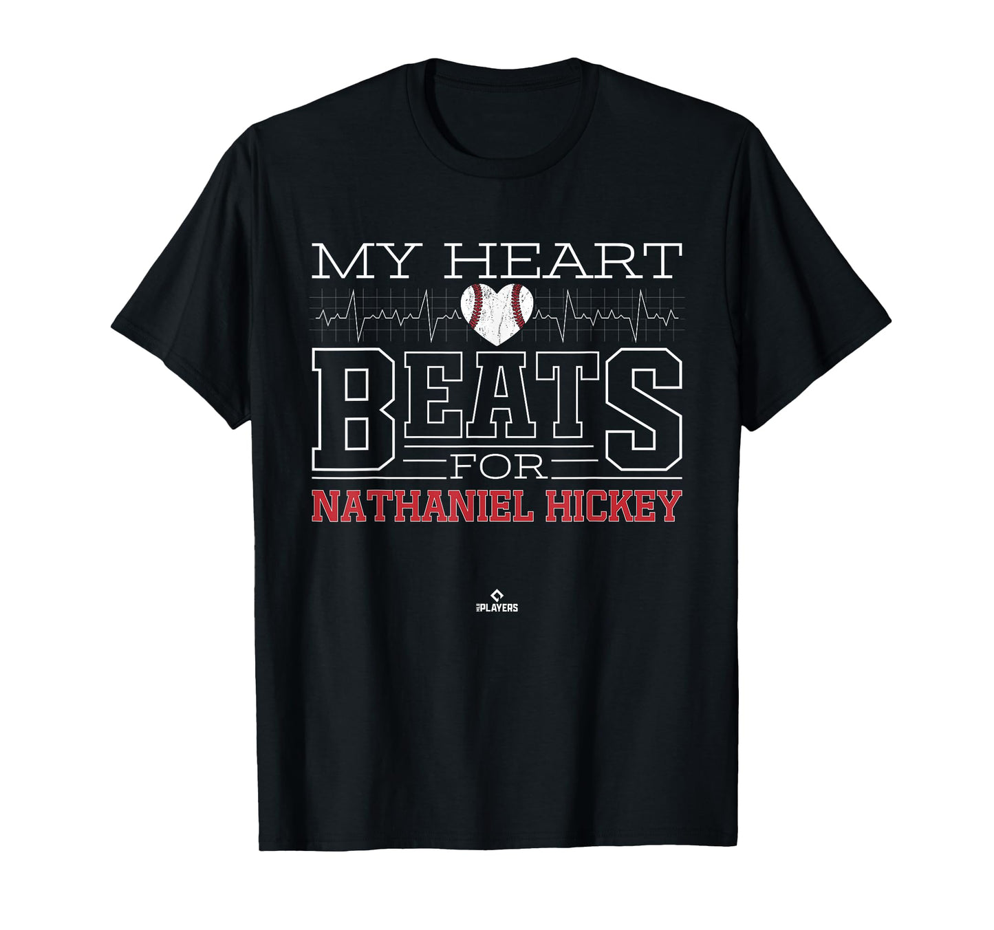 My Heart Beats Nathaniel Hickey Prospect T-Shirt - Graphic Print Men Women - T-Shirt, Sweatshirt, Hoodie