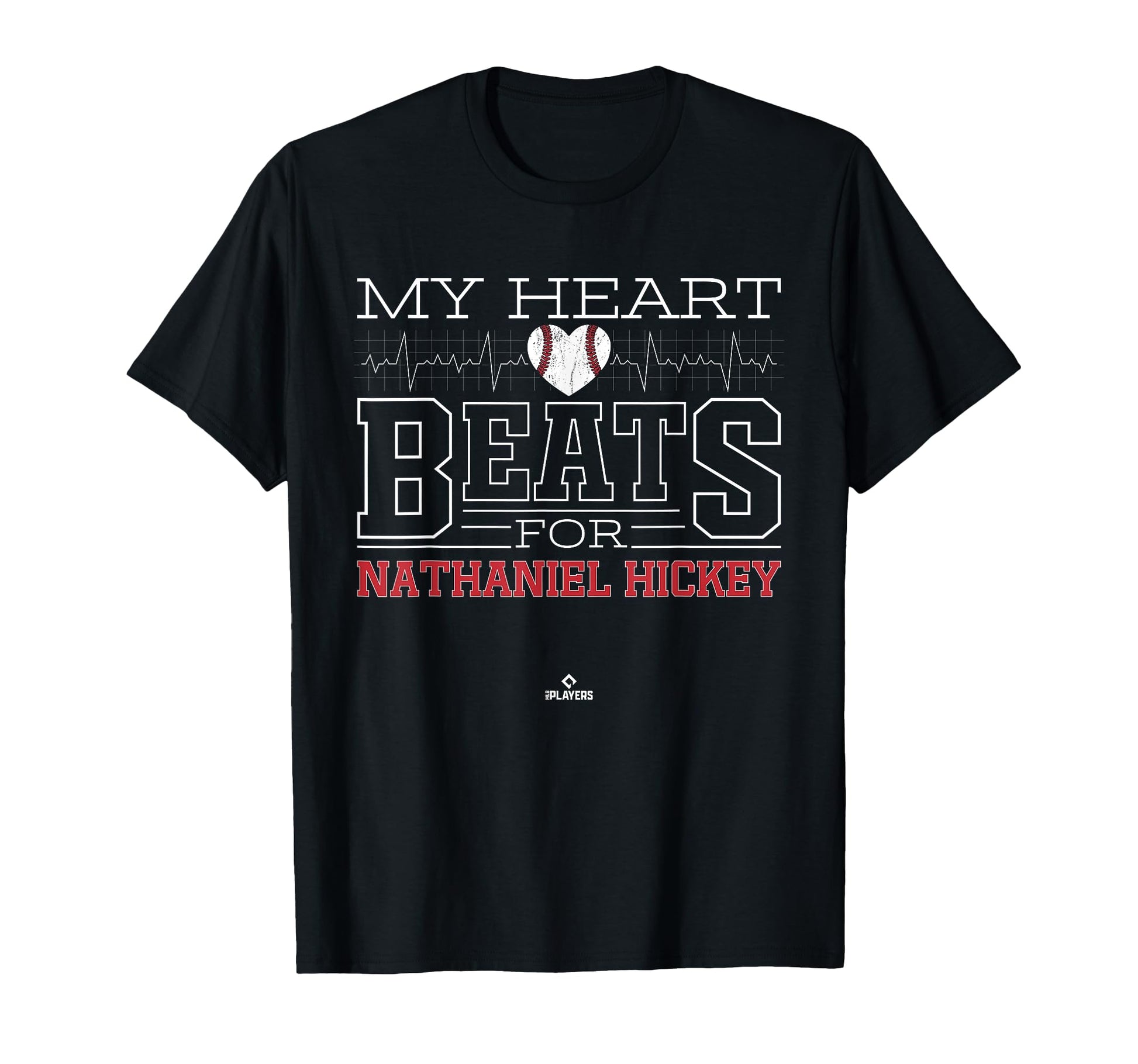 My Heart Beats Nathaniel Hickey Prospect T-Shirt - Graphic Print Men Women - T-Shirt, Sweatshirt, Hoodie