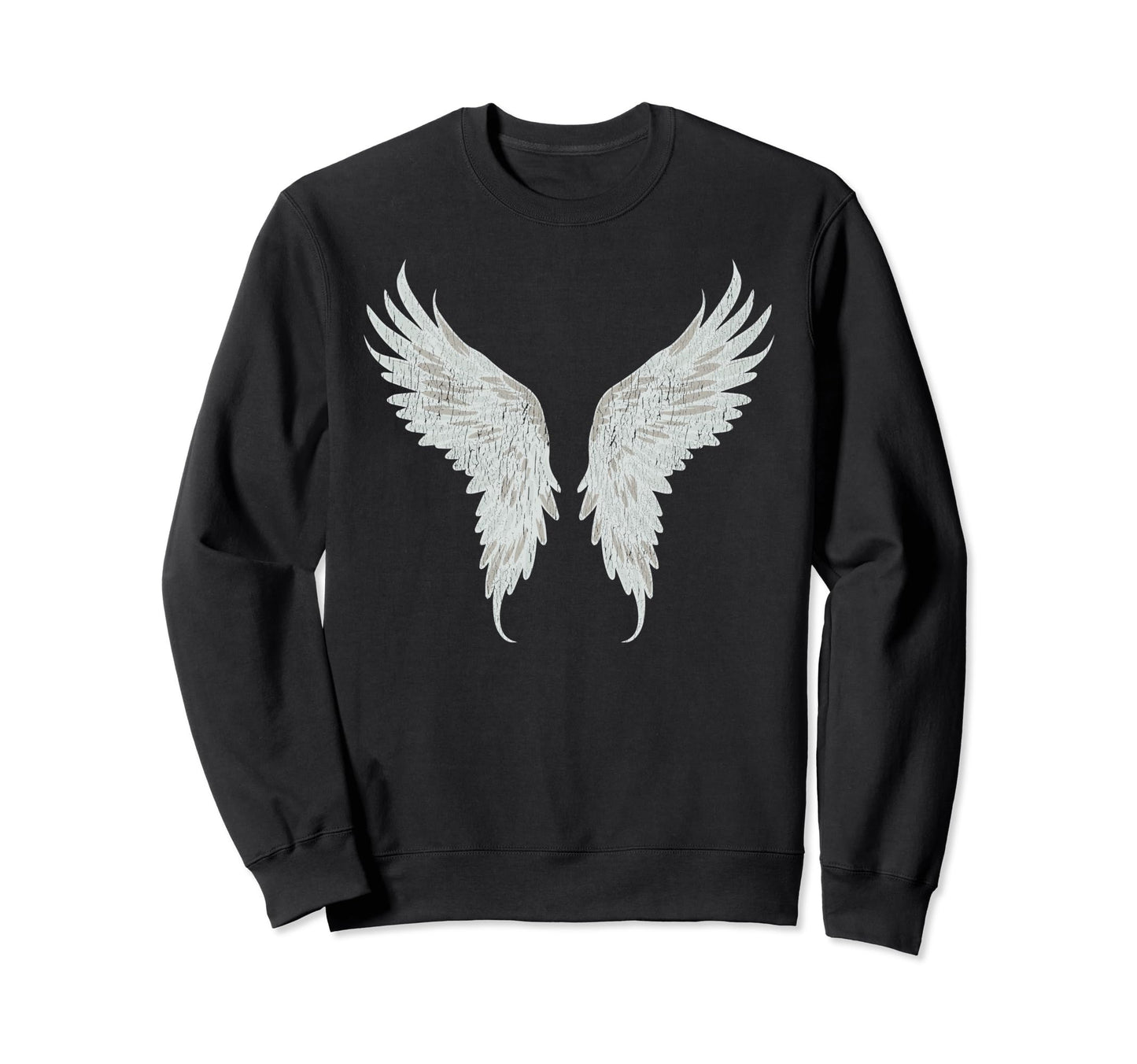 Gothic Angel Wings Fairy Grunge Y2K Sweatshirt - Trendy Graphic Men Women - T-Shirt, Sweatshirt, Hoodie