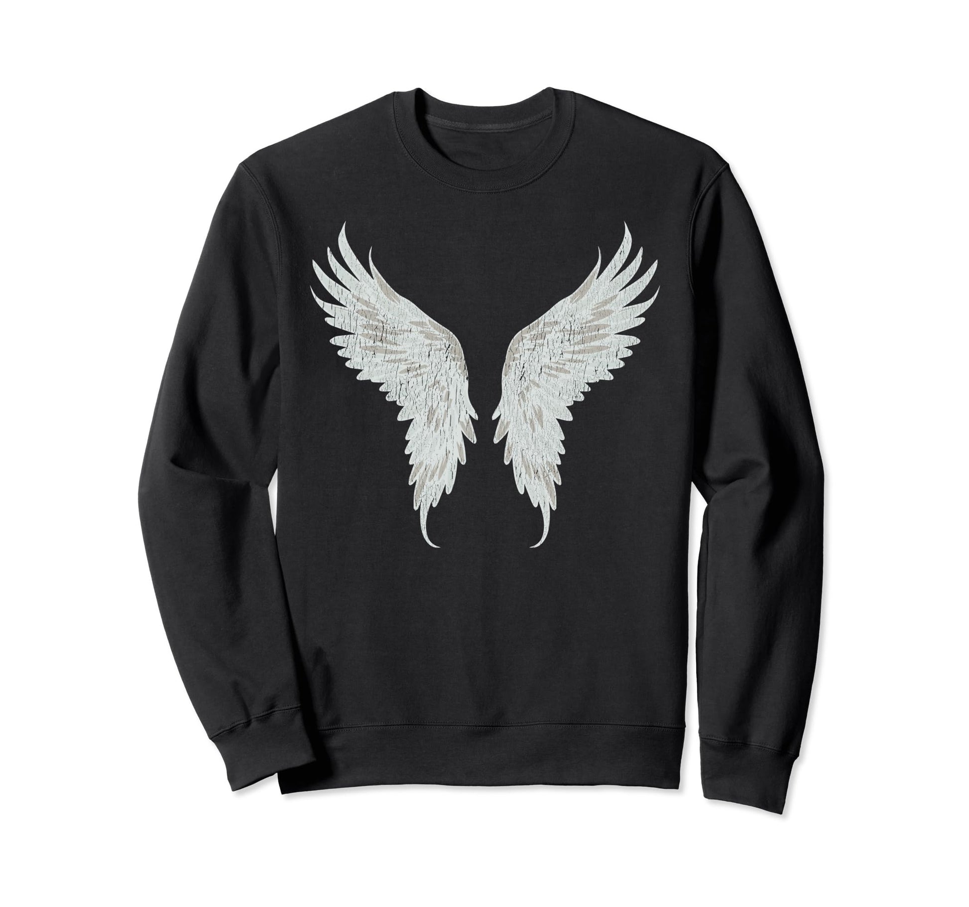 Gothic Angel Wings Fairy Grunge Y2K Sweatshirt - Trendy Graphic Men Women - T-Shirt, Sweatshirt, Hoodie
