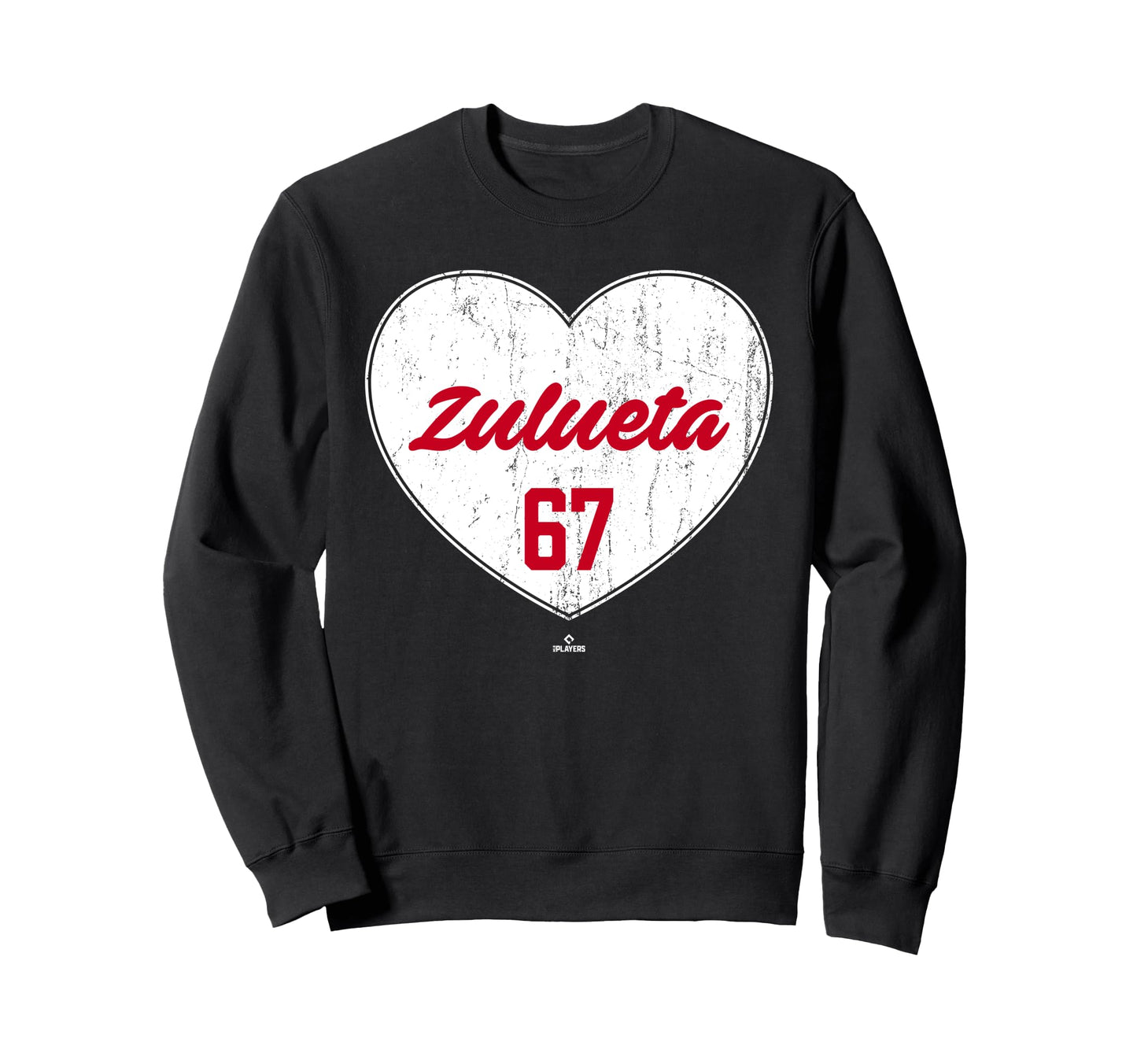 Distressed Heart Yosver Zulueta Sweatshirt - Unique Graphic Unisex - T-Shirt, Sweatshirt, Hoodie