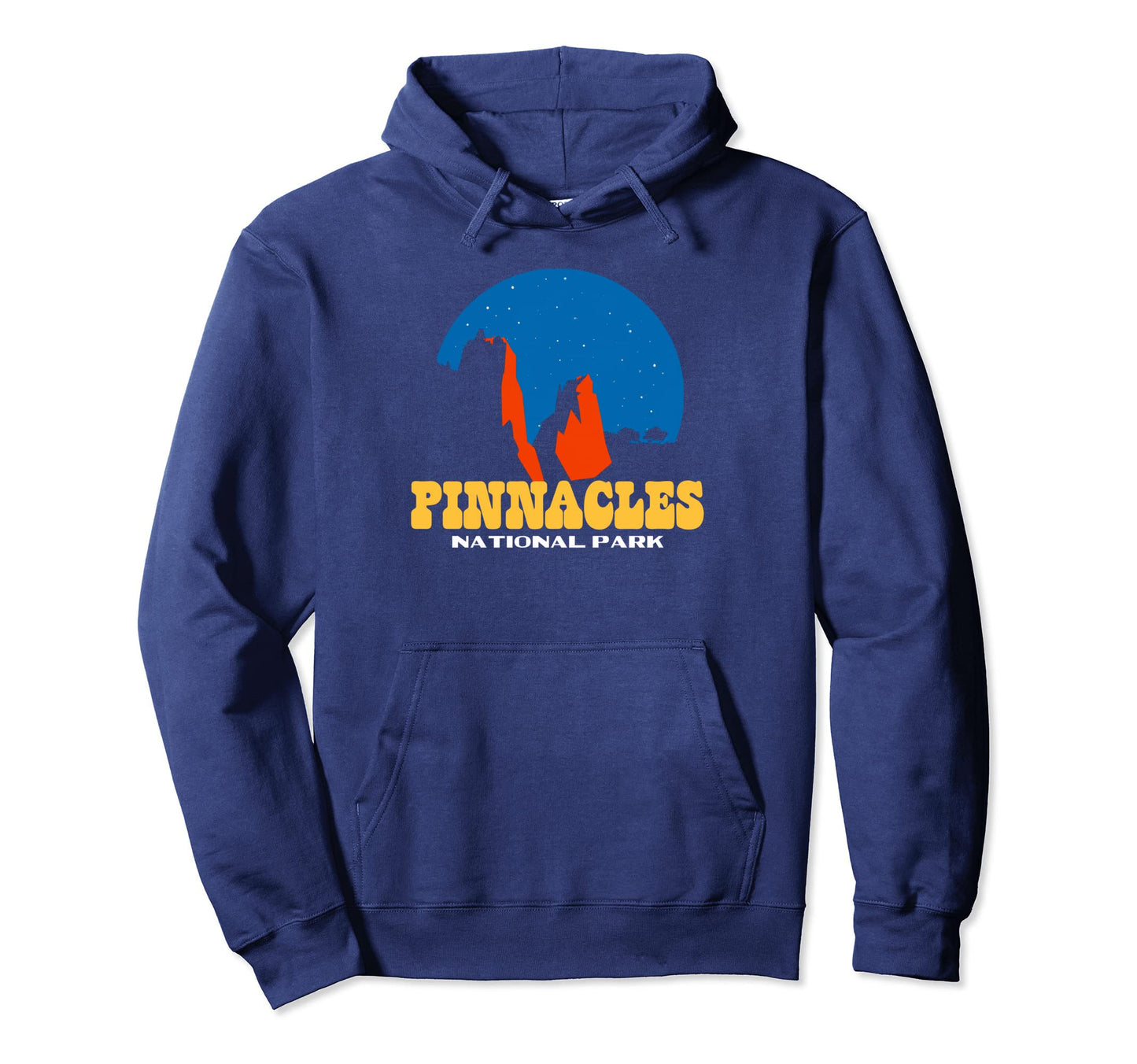 Pinnacles National Park 80S Nature Hoodie - Minimalist Print Unisex - T-Shirt, Sweatshirt, Hoodie