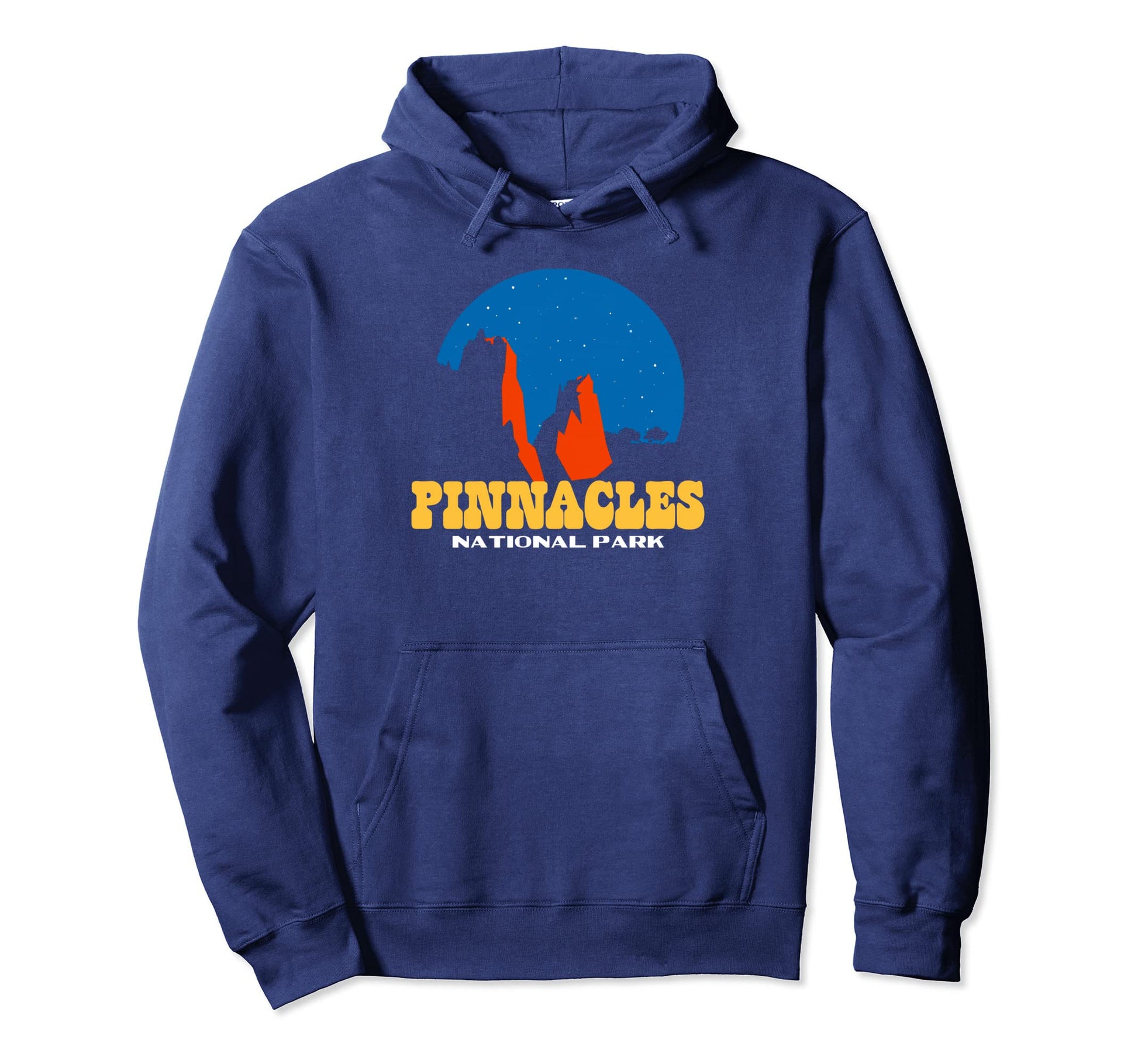Pinnacles National Park 80S Nature Hoodie - Minimalist Print Unisex - T-Shirt, Sweatshirt, Hoodie