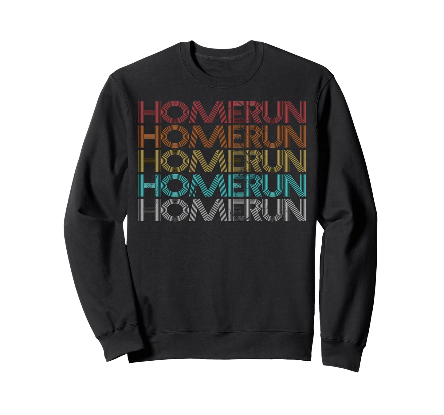 Homerun Sweatshirt - Casual Everyday Wear Men Women - T-Shirt, Sweatshirt, Hoodie