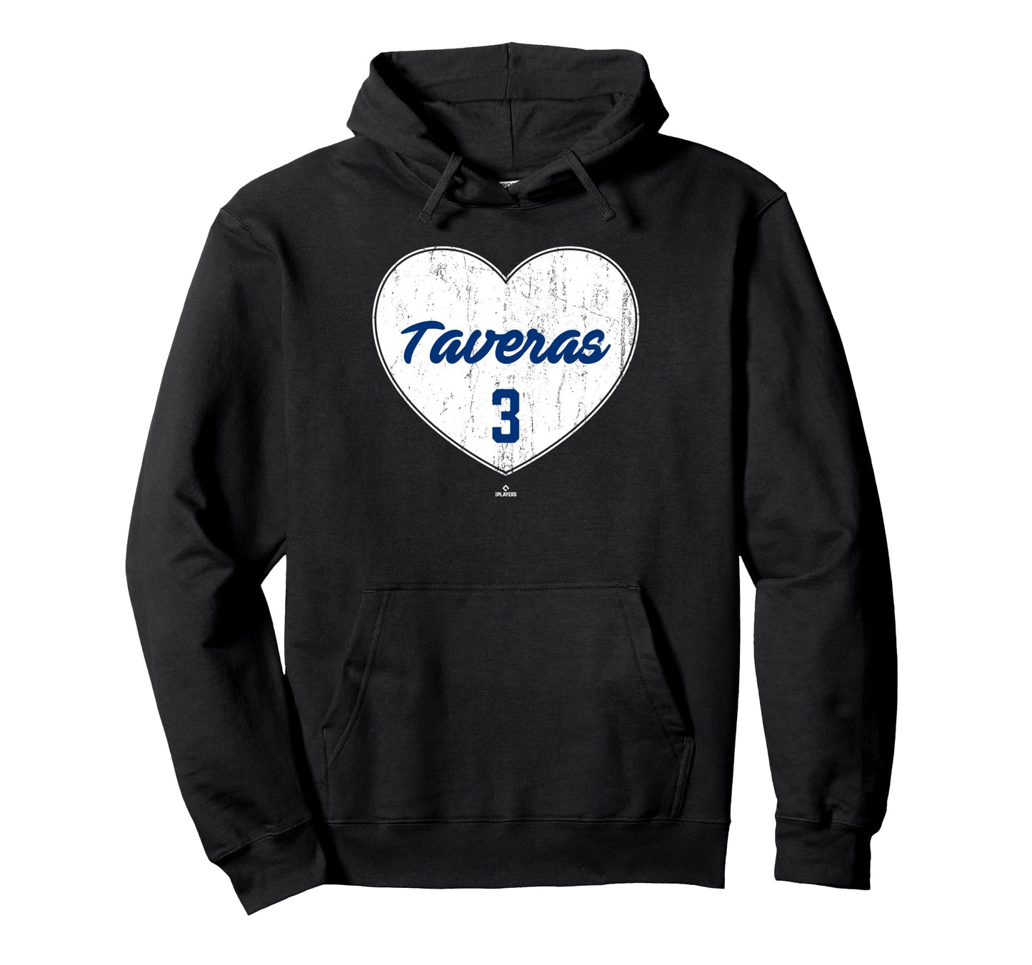 Distressed Heart Leody Taveras Hoodie - Fun Novelty Design for Adults - T-Shirt, Sweatshirt, Hoodie
