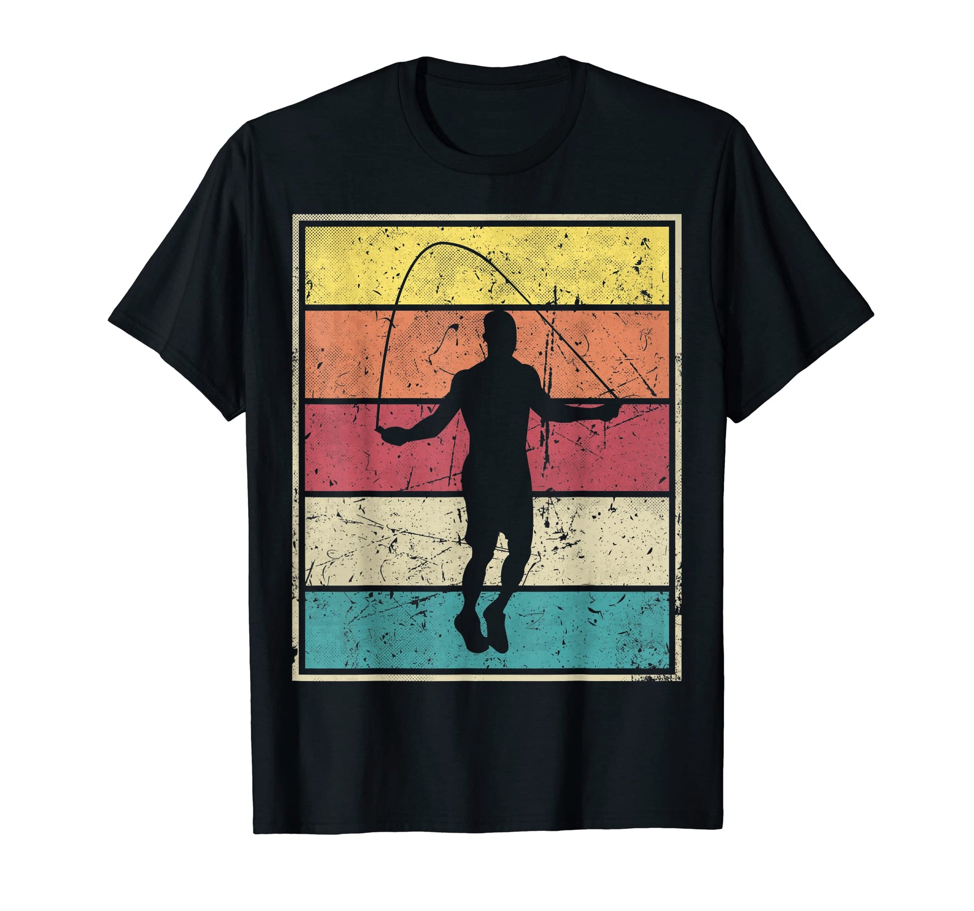 Jumping Rope Stripes T-Shirt - Unique Graphic Men Women - T-Shirt, Sweatshirt, Hoodie