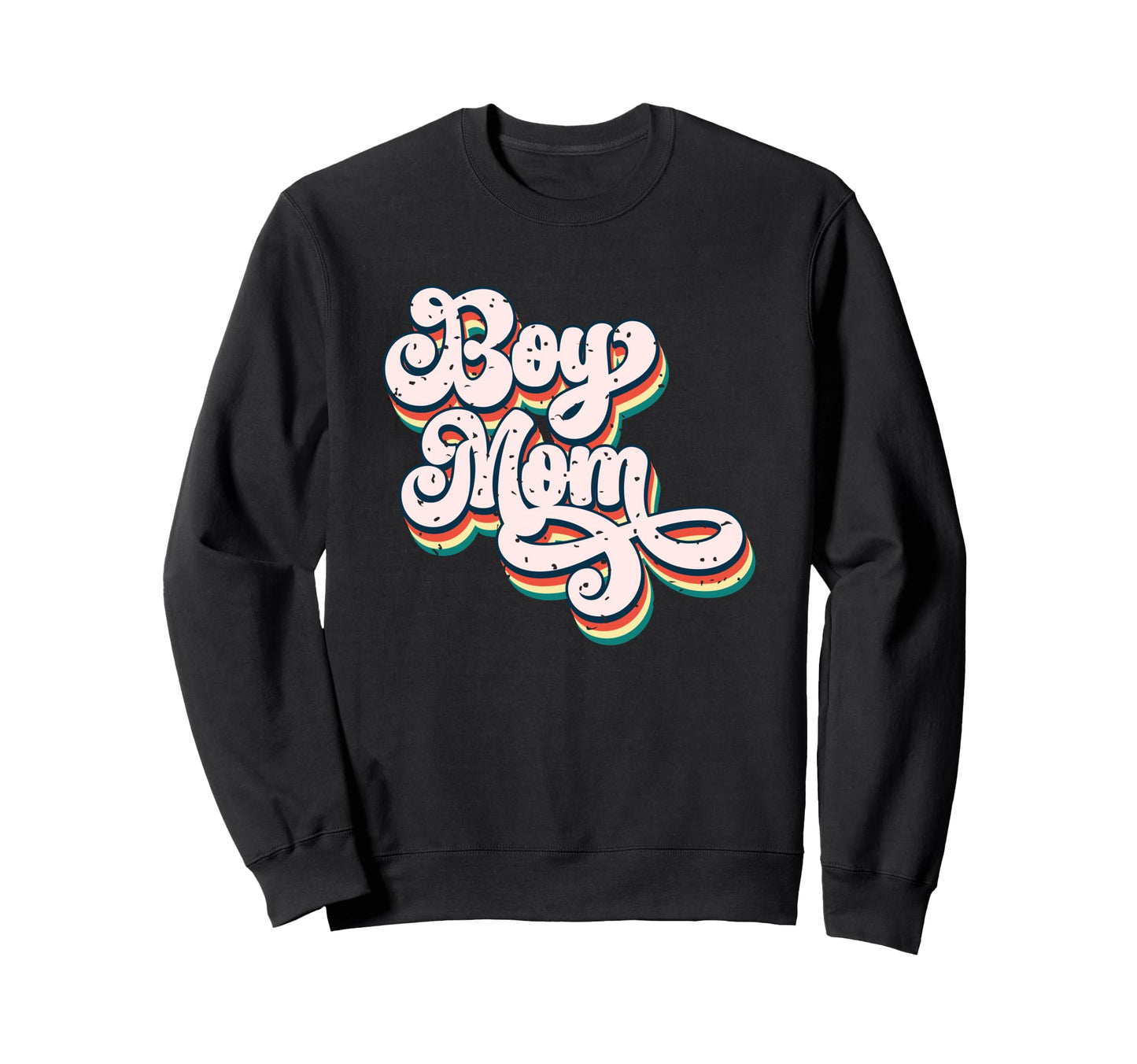 Mom Family Love Typography Sweatshirt - Novelty Apparel Unisex - T-Shirt, Sweatshirt, Hoodie