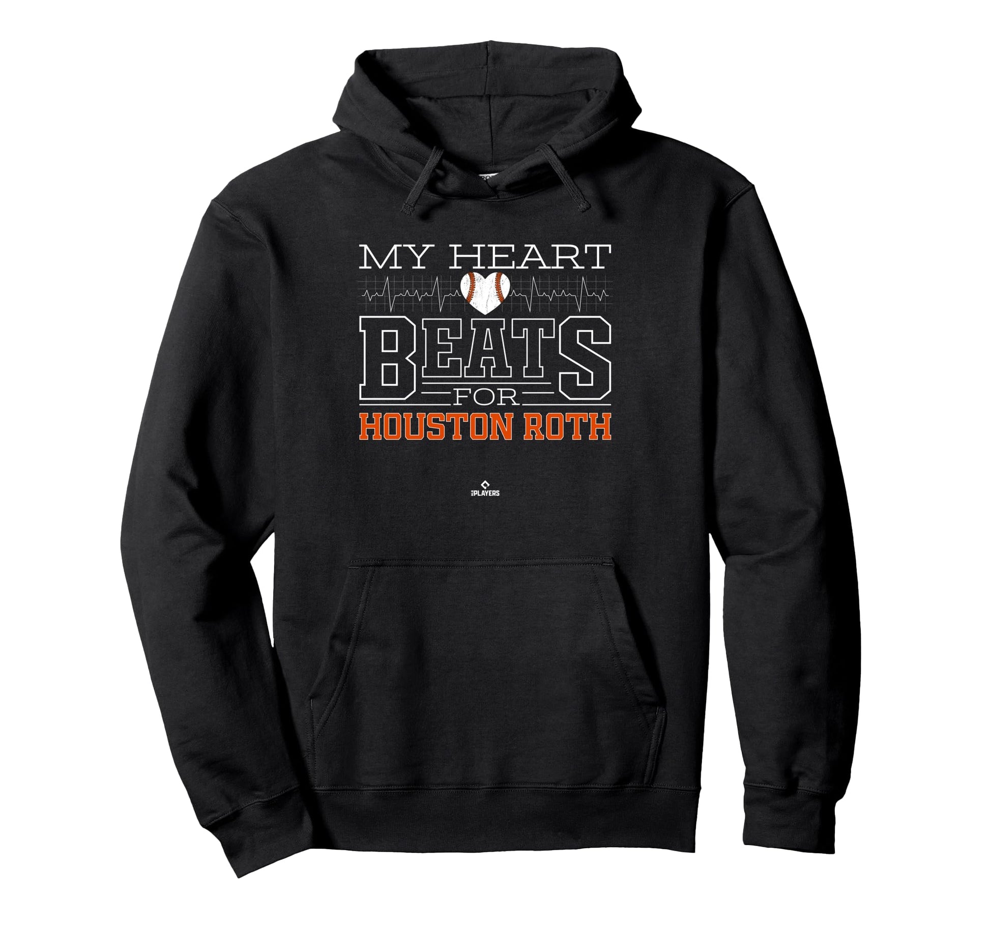 My Heart Beats Houston Roth Hoodie - Casual Everyday Wear for Adults - T-Shirt, Sweatshirt, Hoodie