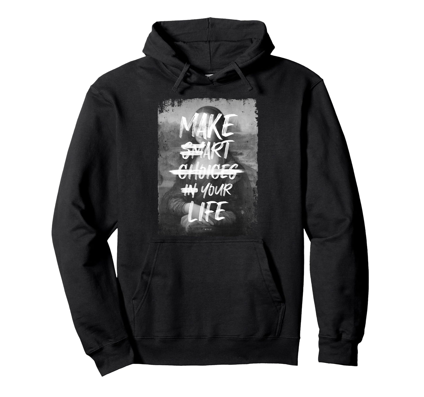 Mona Lisa Aesthetic Y2K Streetwear Hoodie - Trendy Graphic Men Women - T-Shirt, Sweatshirt, Hoodie